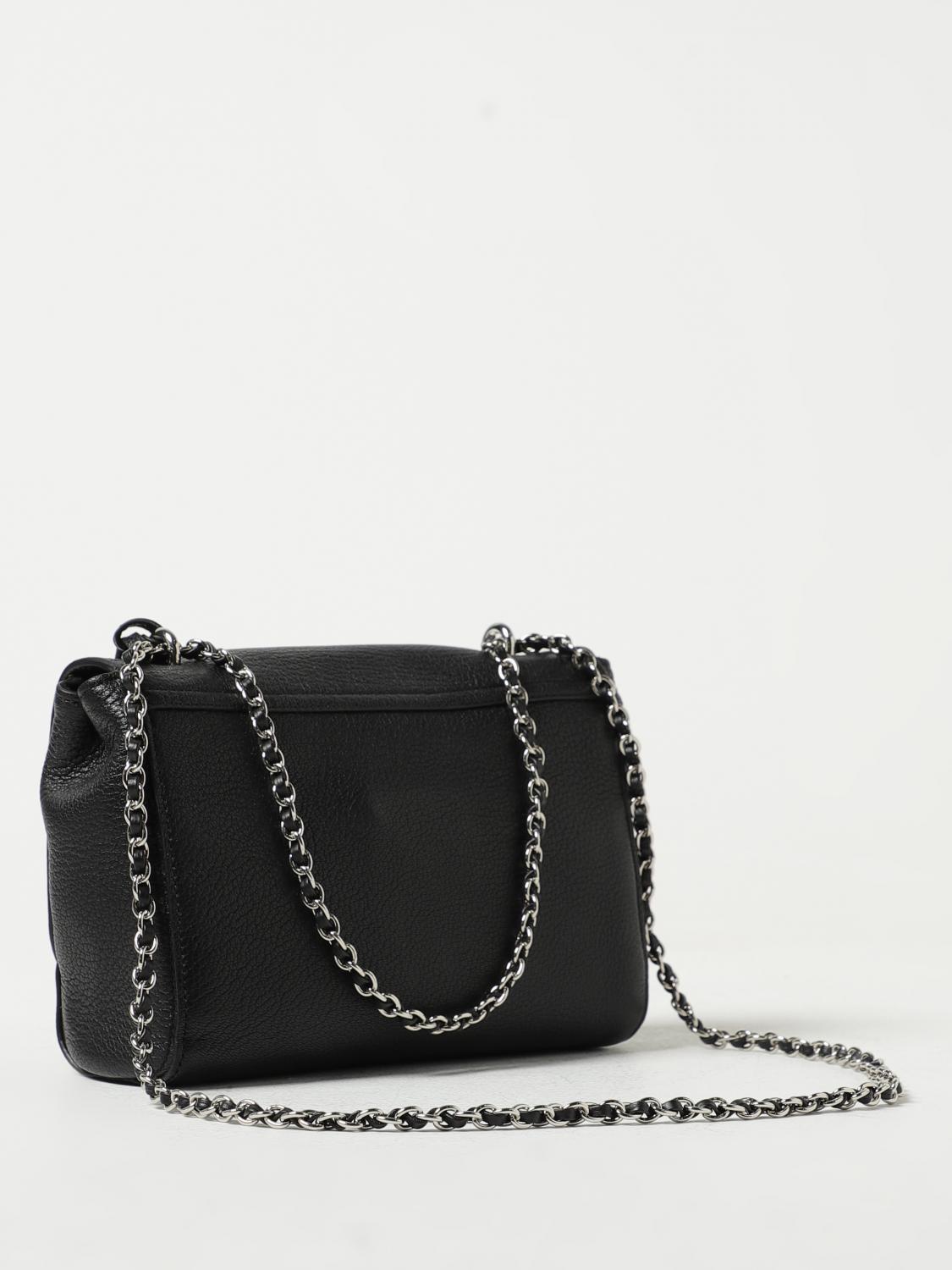 MULBERRY BORSA MINI: Borsa Lily Mulberry in pelle a micro grana, Nero - Img 2