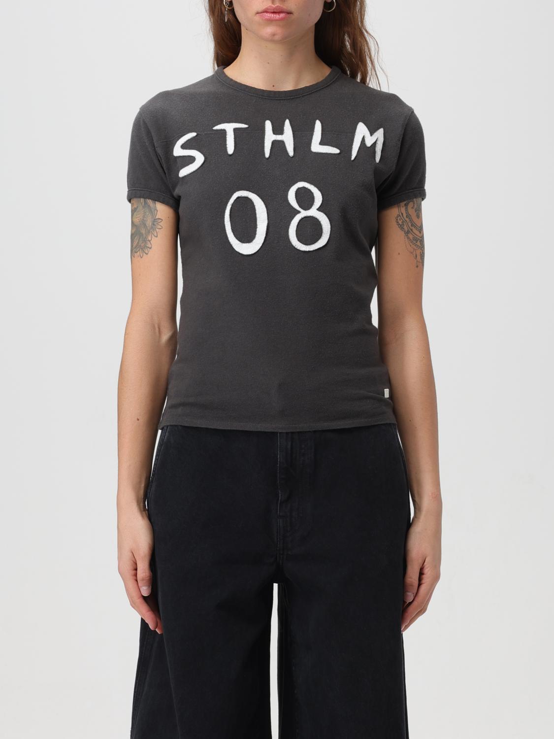 Acne Studios Tシャツ レディース - グレー | CL0255 | GIGLIO.COM