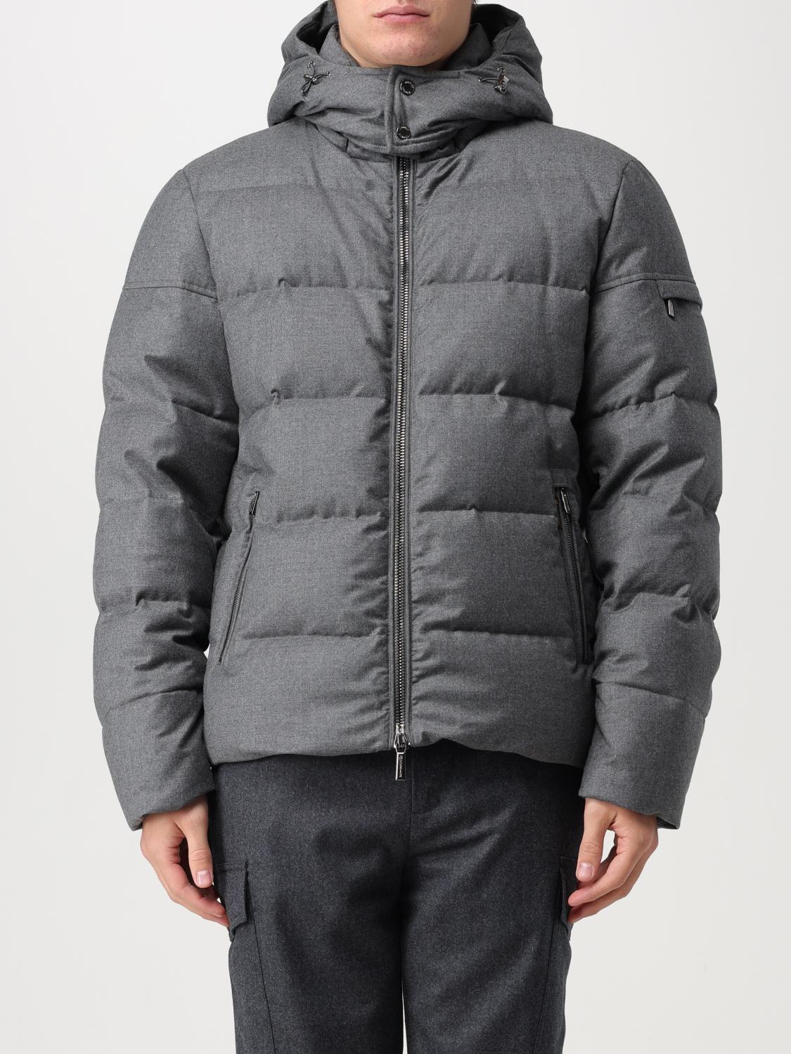 MOORER: Coat men - Grey | Moorer coat MOUGI100134TEPA236