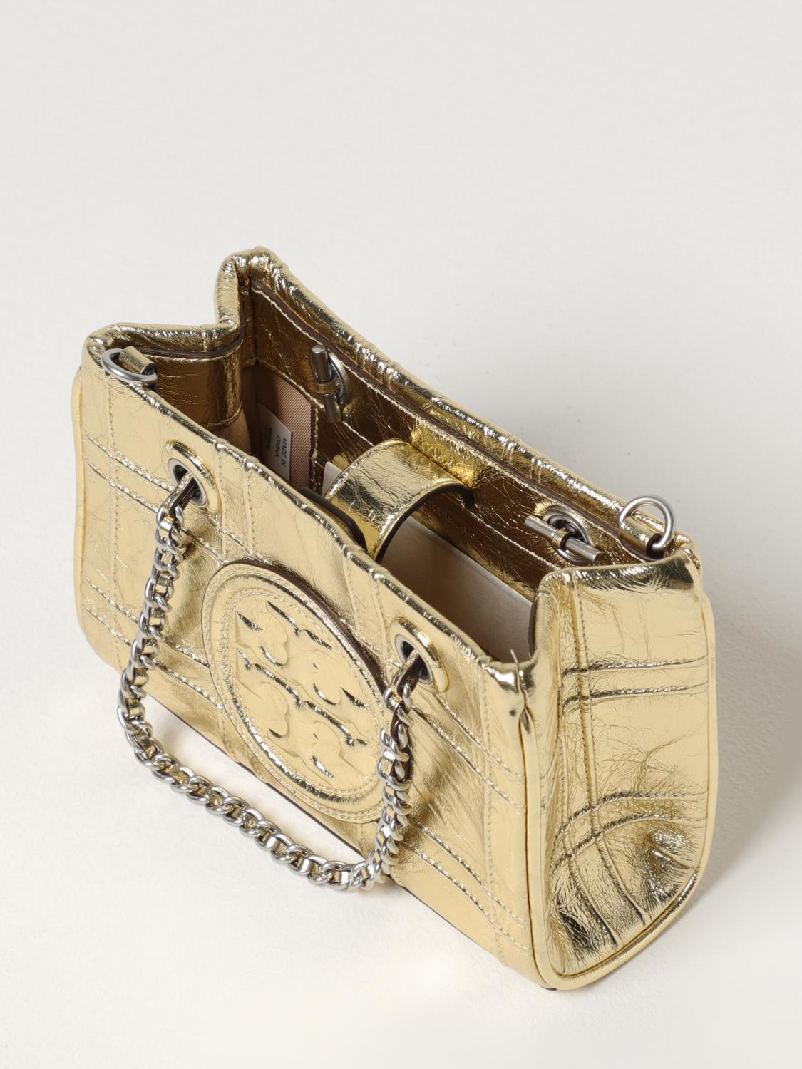 TORY BURCH MINITASCHE: Schultertasche damen Tory Burch, Gold - Img 3
