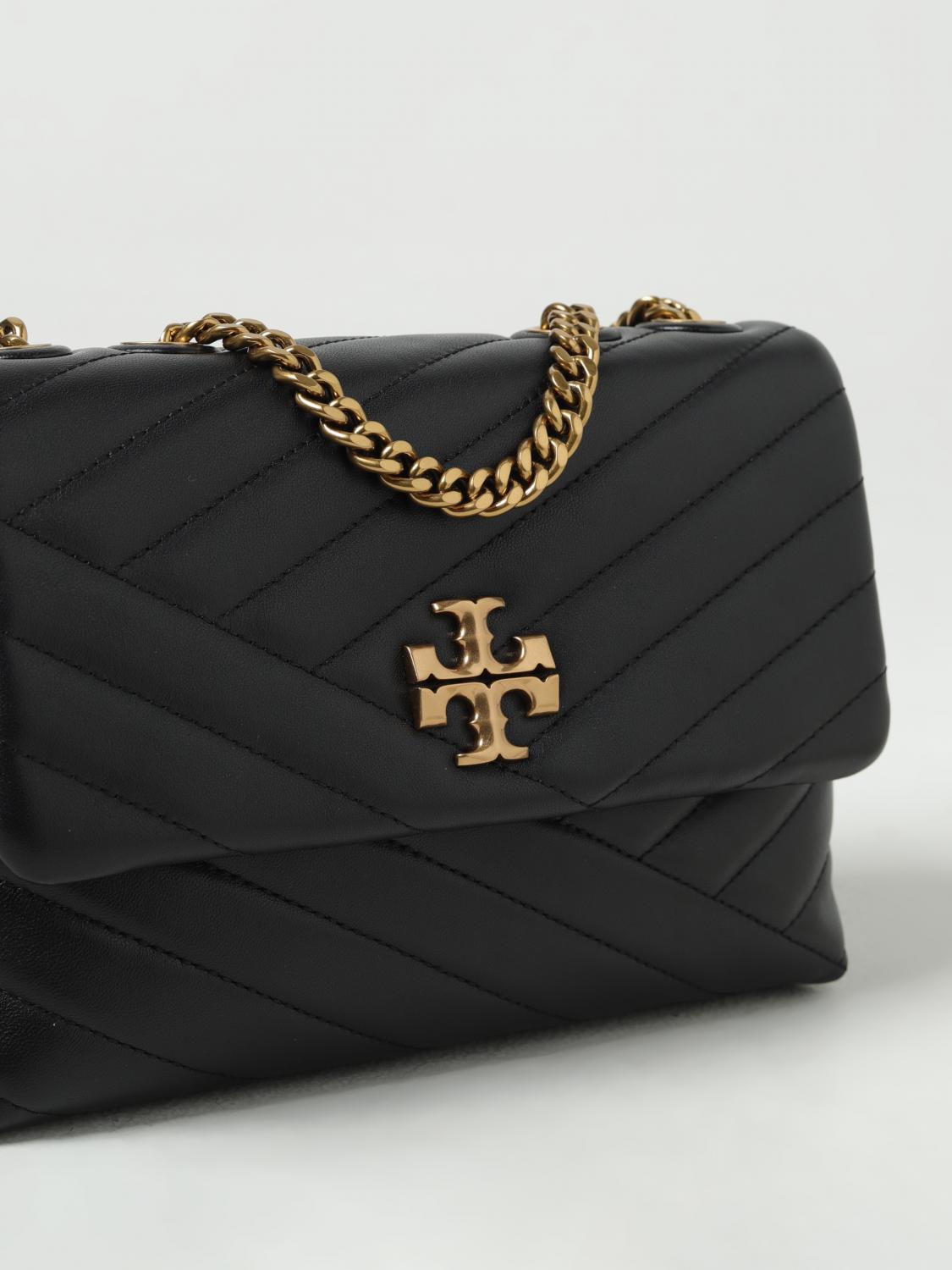 TORY BURCH BORSA A SPALLA: Borsa Kira Tory Burch in pelle trapuntata, Nero 1 - Img 3