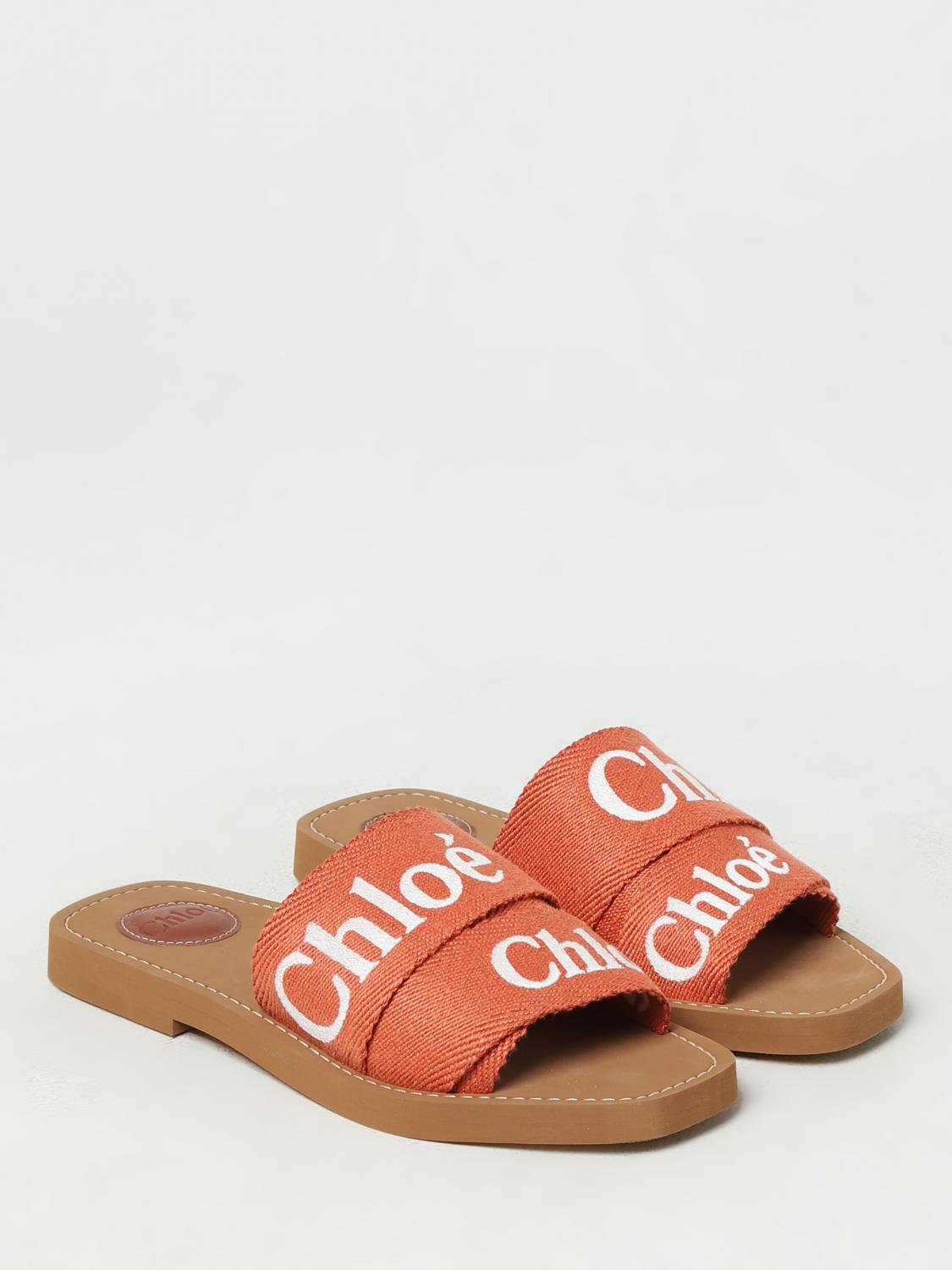 サンダル・ミュール CHLOE Women Sandals C23U188EF 26Y Beige Chloé Woody Mule | Chloé US