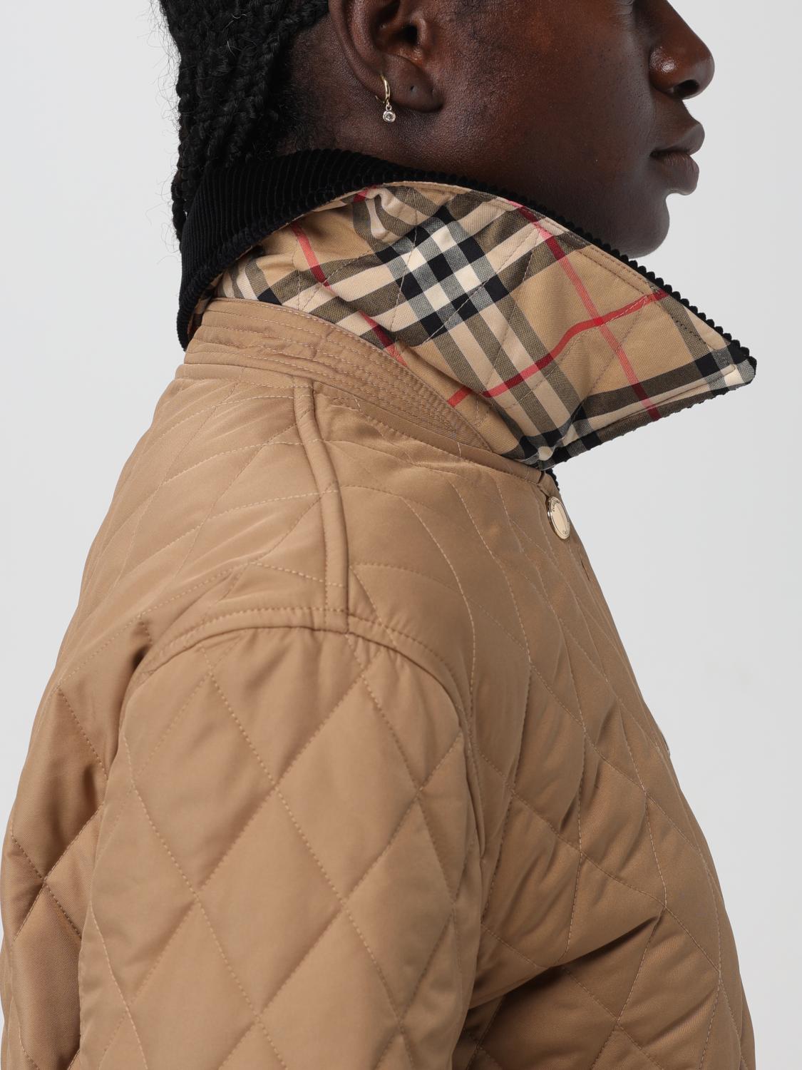 ジャケット BURBERRY Women Outer 8065108 A1420 CAMEL Brown BURBERRY: Jacket woman - Camel | Burberry jacket 8065108