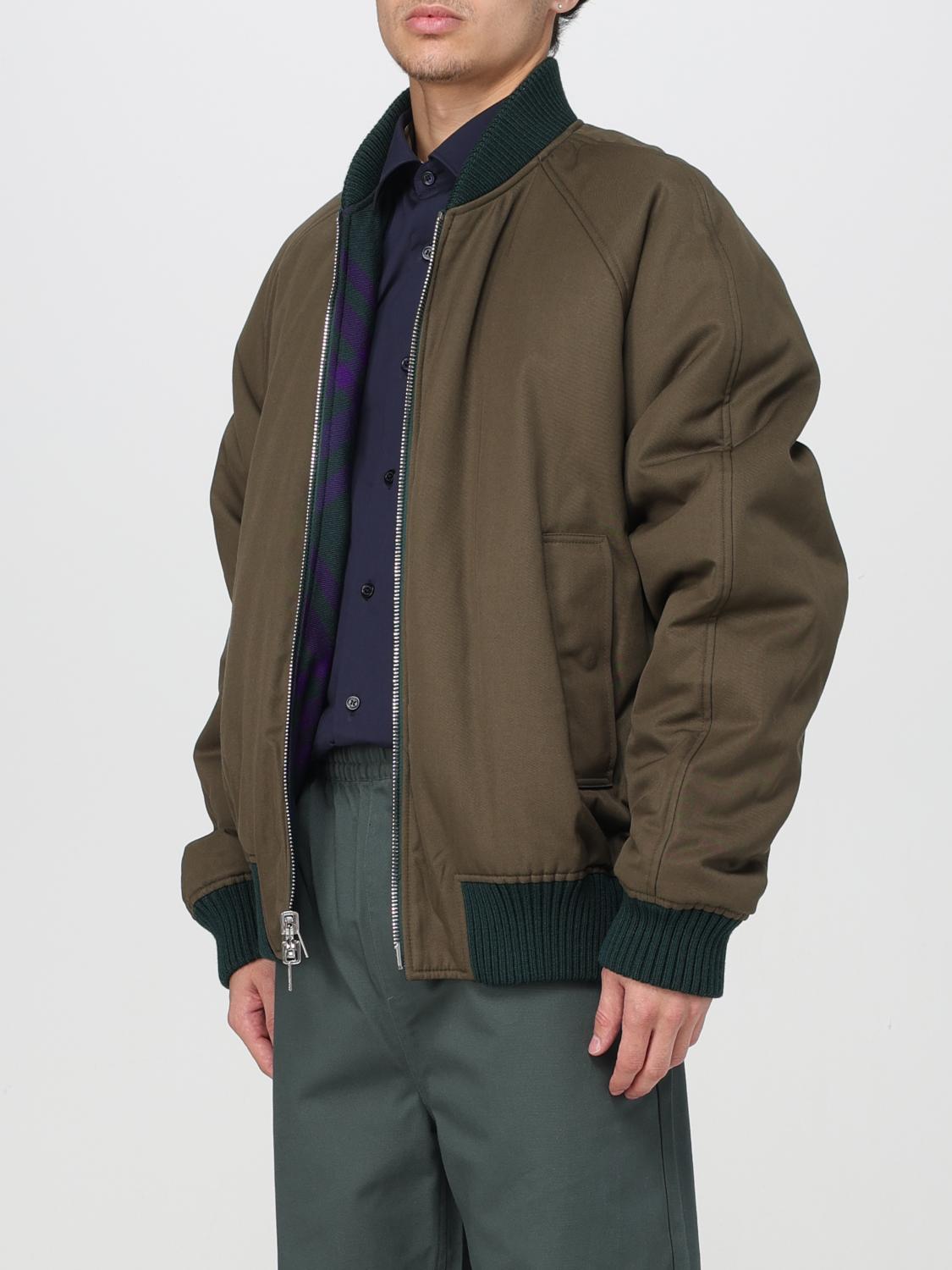 Burberry men's blazer - Green | 8078899 | GIGLIO.COM