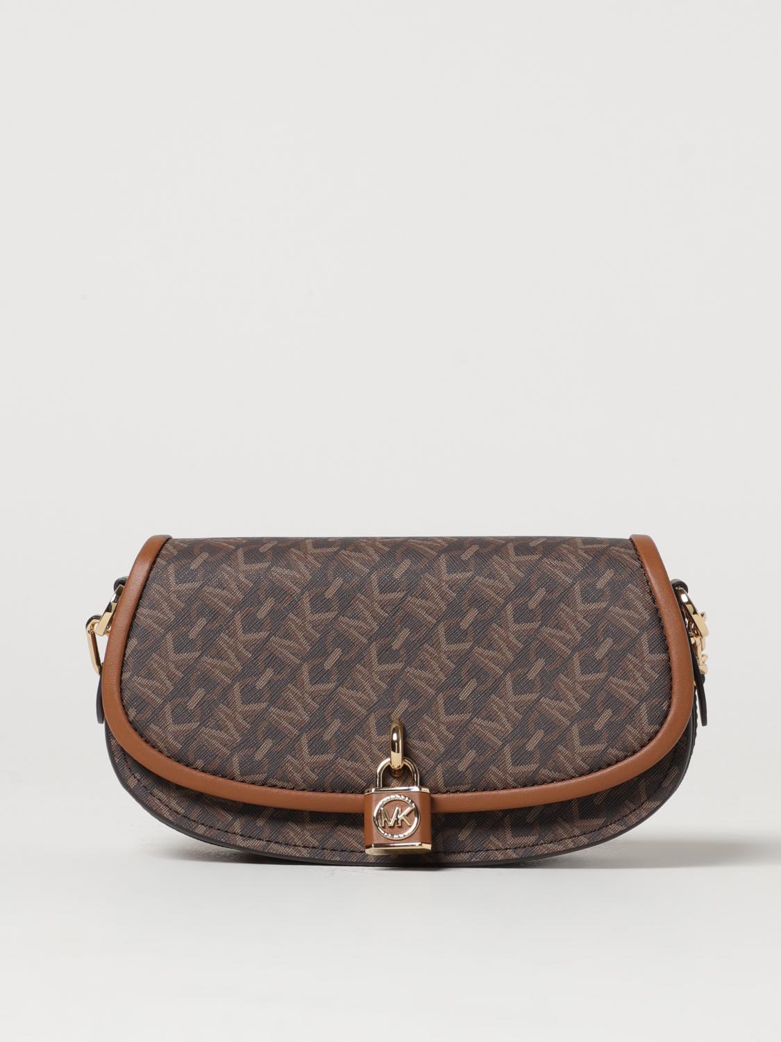 MICHAEL KORS MINI BOLSO: Bandolera mujer Michael Kors, Marrón - Img 1