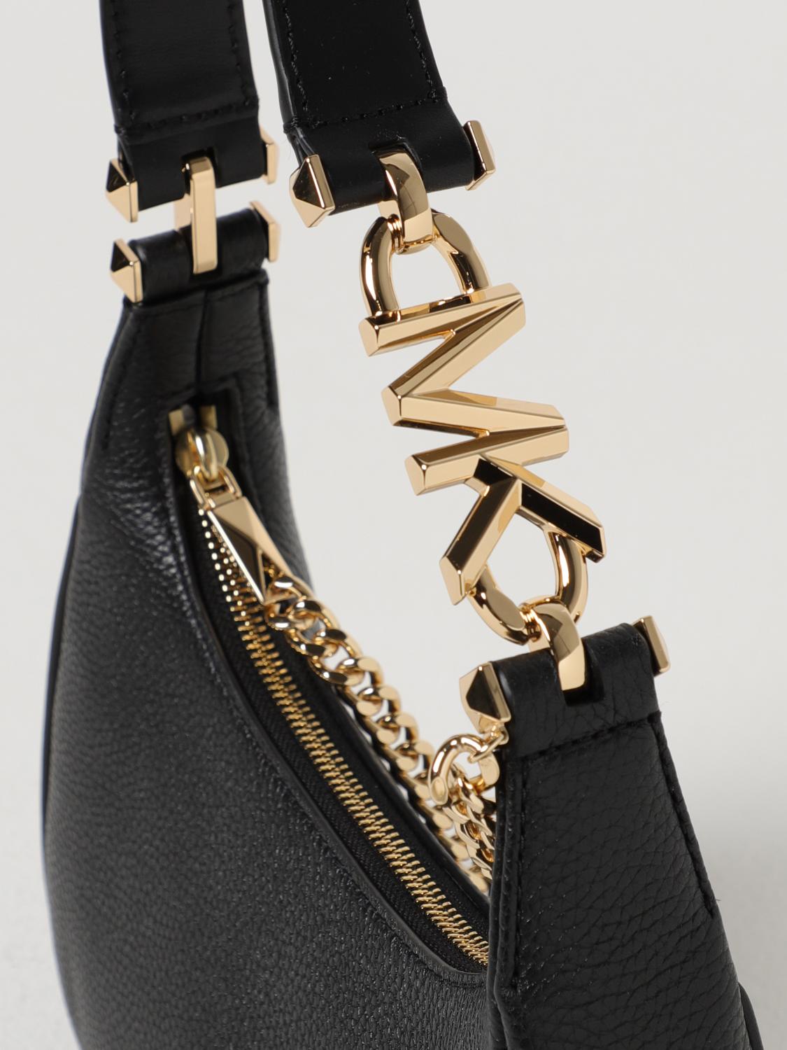 Michael Kors Piper bag in grained leather - Black | 32F2GP1C1L