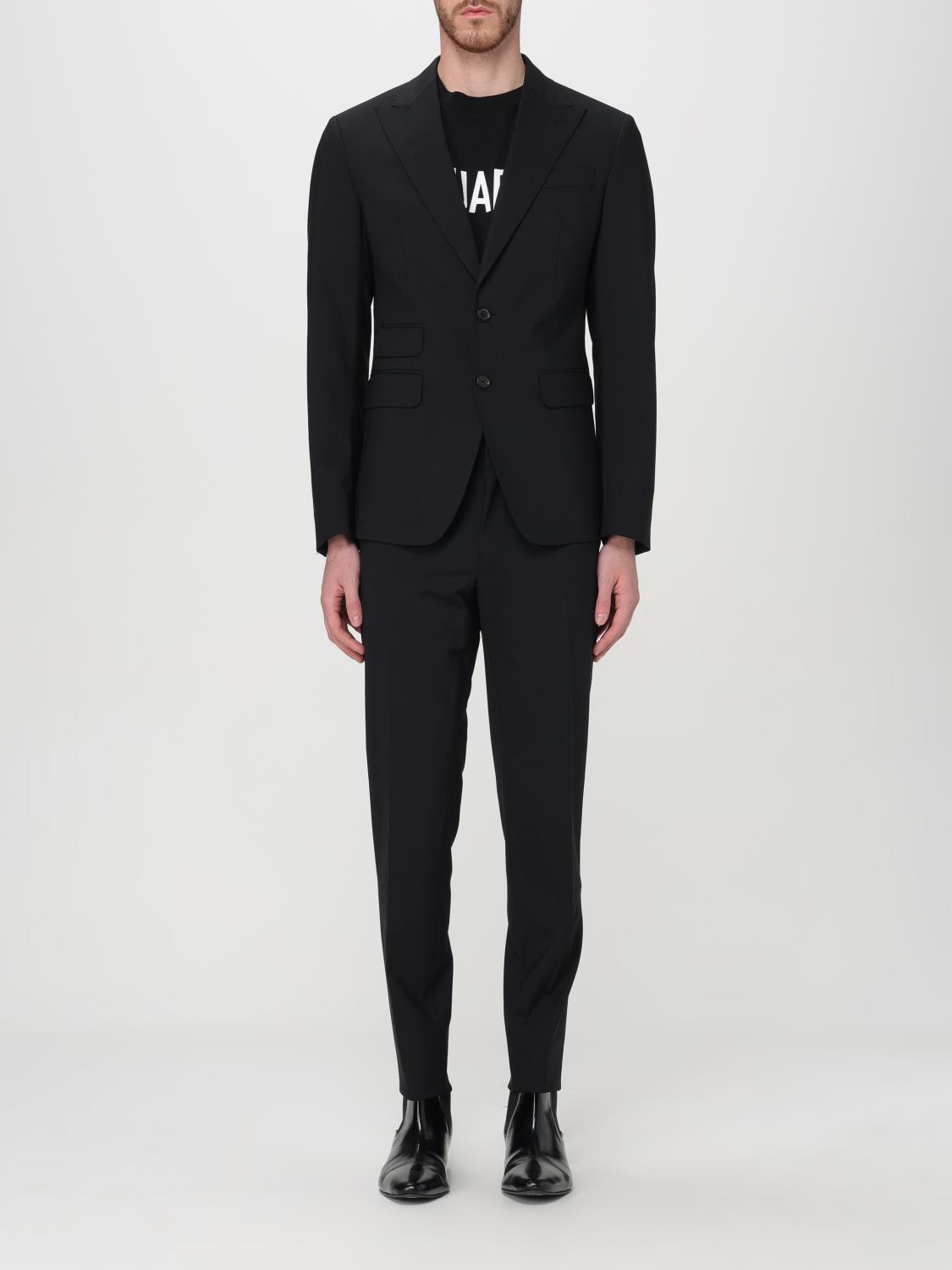 DSQUARED2 SUIT: Suit men Dsquared2, Black - Img 1