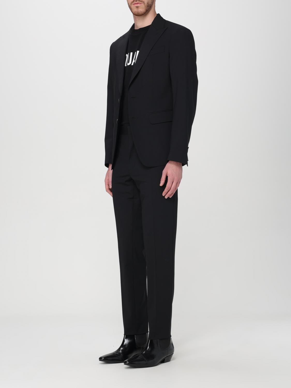 DSQUARED2 SUIT: Suit men Dsquared2, Black - Img 4