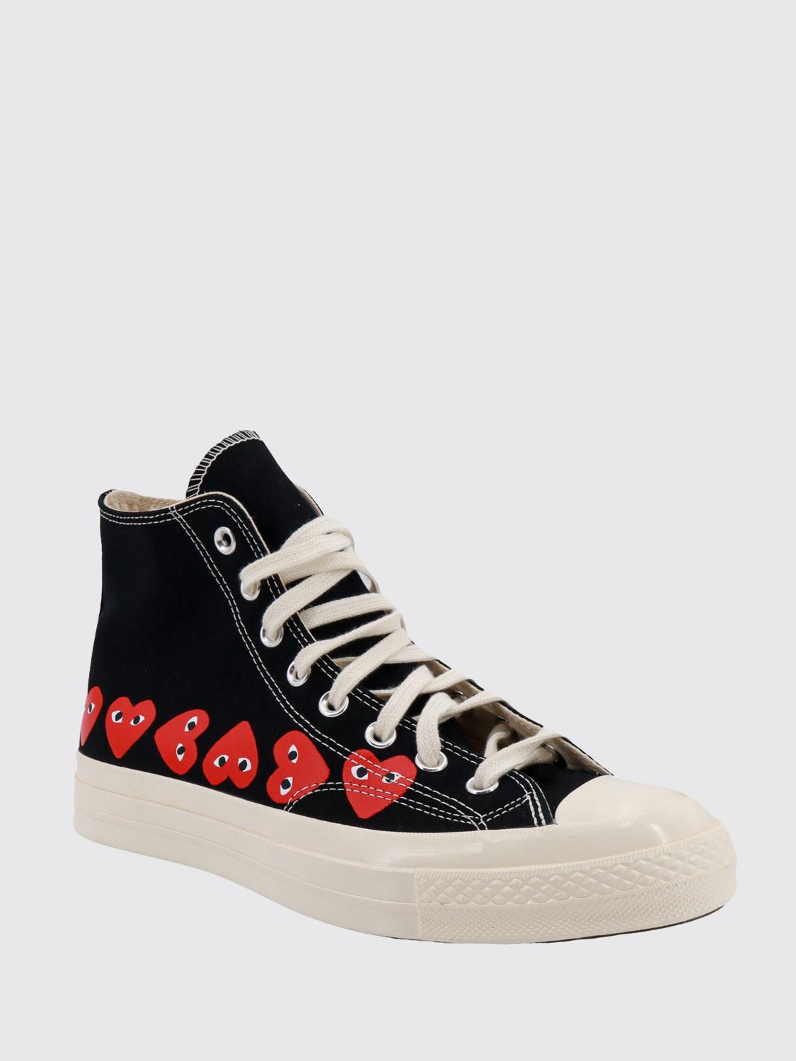 COMME DES GARÇONS PLAY SNEAKERS: Sneakers men Comme Des Garçons Play, Black - Img 2