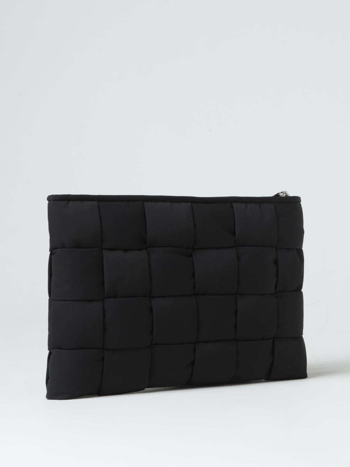 Bottega Veneta Cassette Clutch in recycled nylon - Black