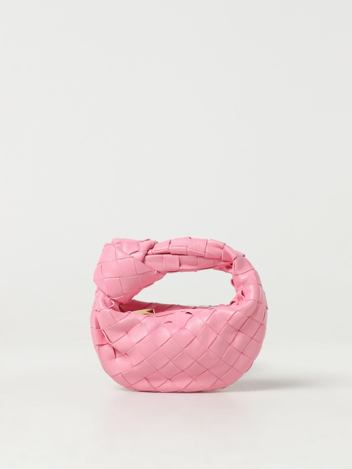 p*a様 2018FW Bottega Veneta Bottega Veneta Candy Jodie bag in woven nappa - Pink | 730828VCPP0
