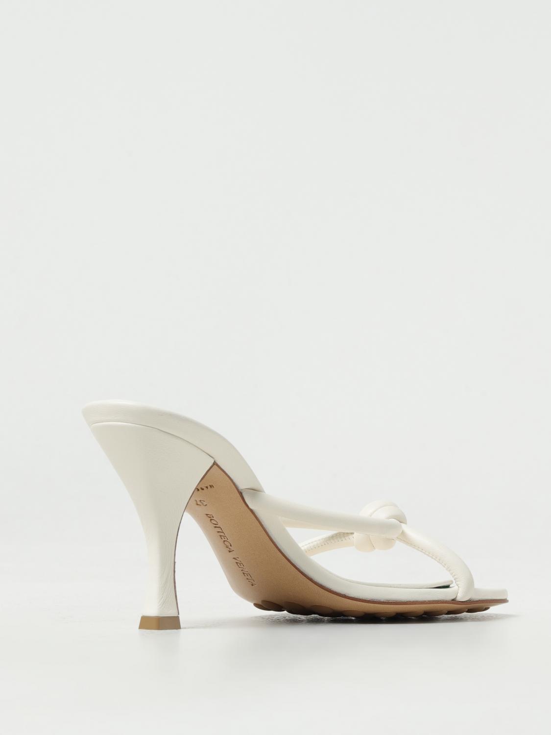 Bottega Veneta Botte Veneta sandals in nappa - White | 775418V3H60