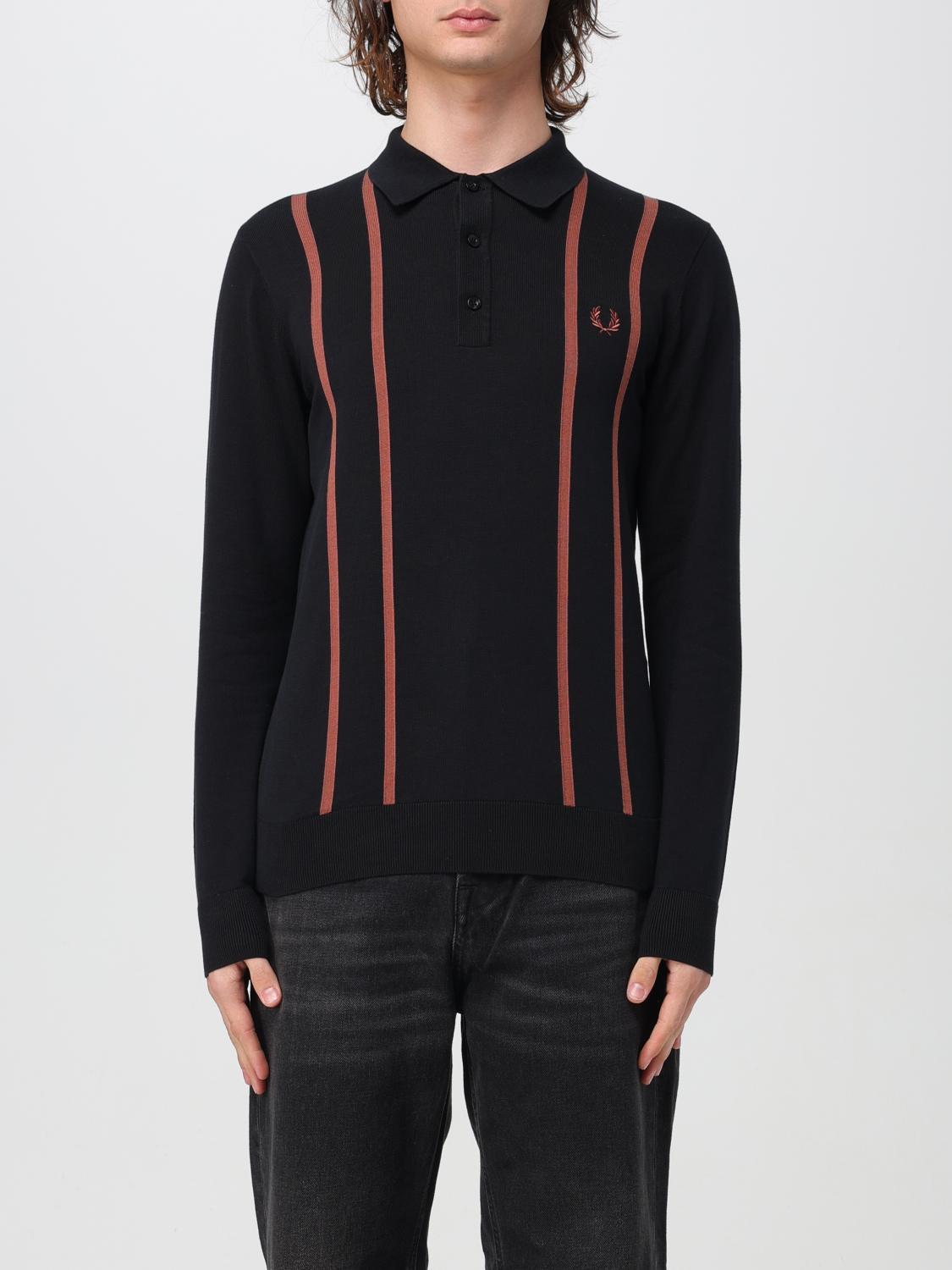 Fred Perry ポロシャツ メンズ - ブラック | K6537 | GIGLIO.COM