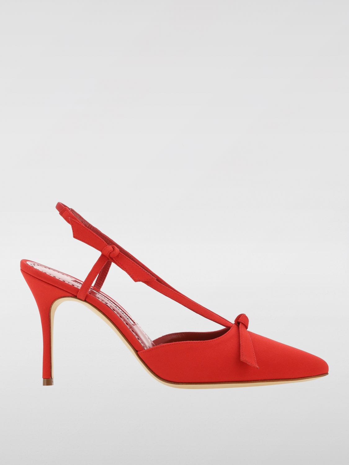 manolo blahnik mid heel