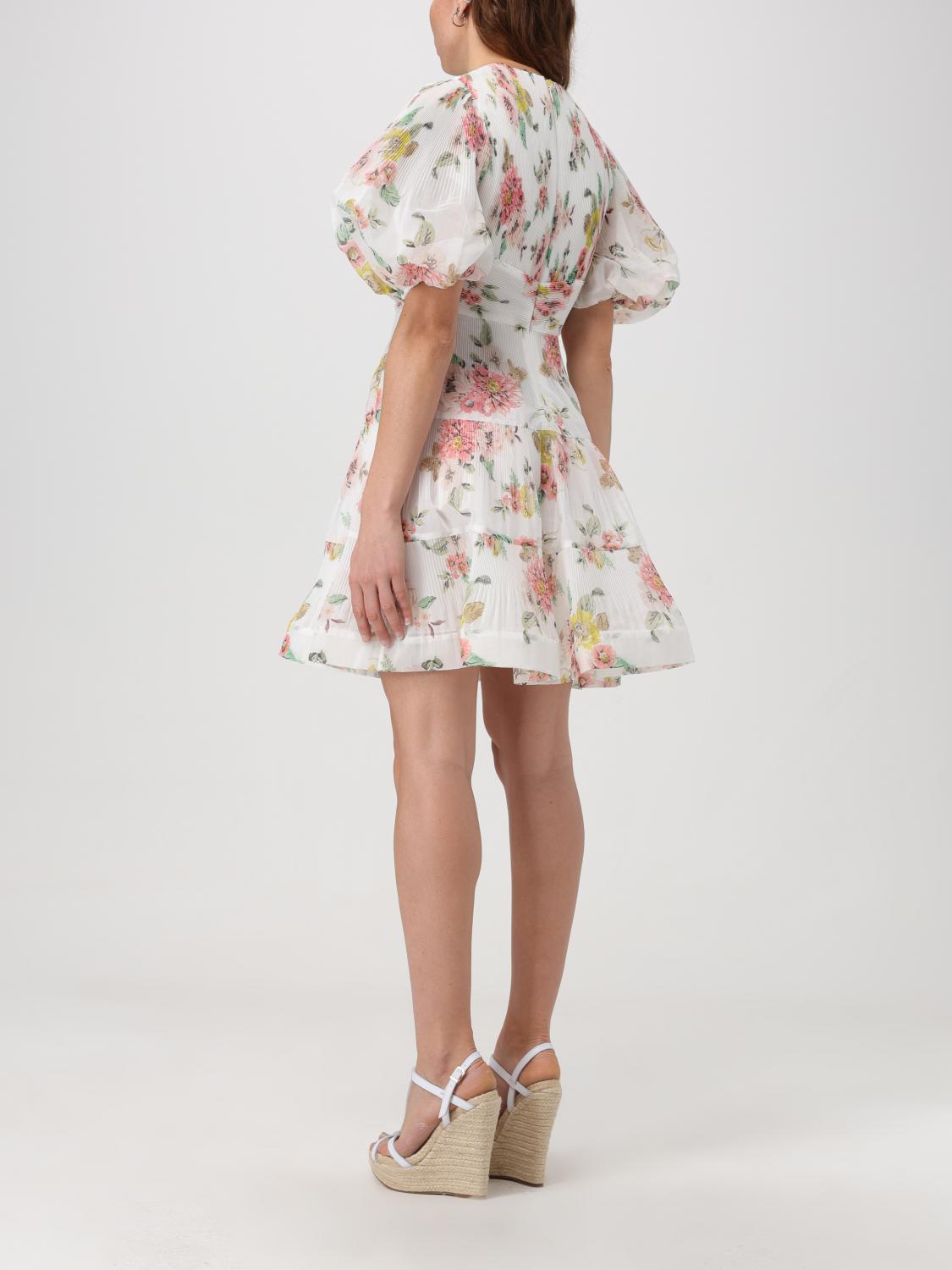 ZIMMERMANN 连衣裙: 连衣裙 女士 Zimmermann, 珊瑚色 - Img 2