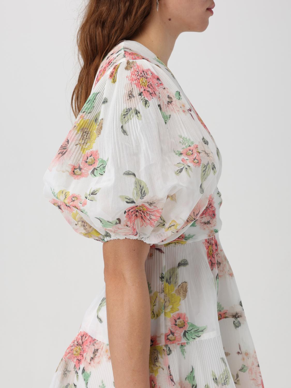 ZIMMERMANN 连衣裙: 连衣裙 女士 Zimmermann, 珊瑚色 - Img 4