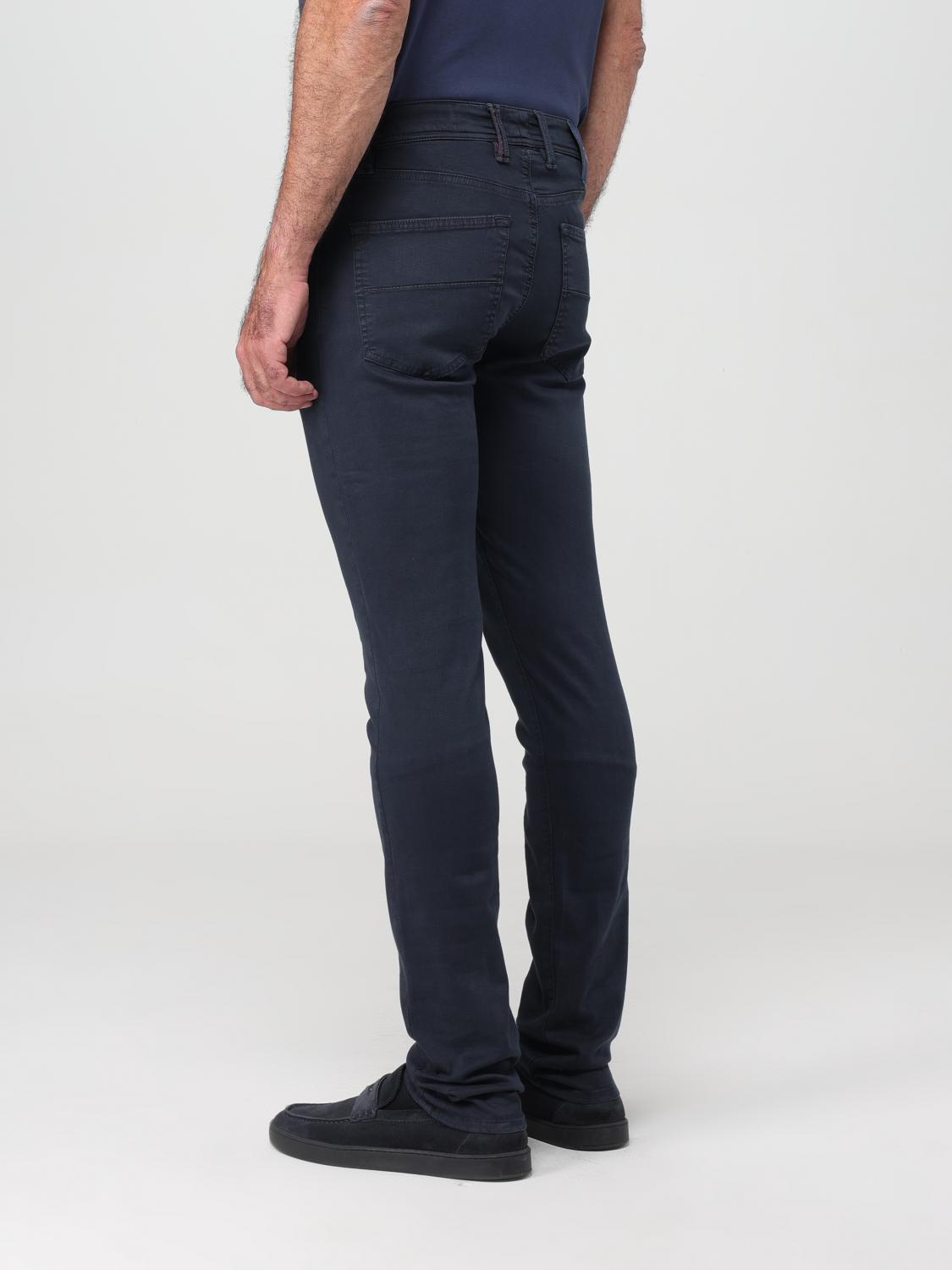 TRAMAROSSA JEANS: Jeans hombre Tramarossa, Azul Oscuro - Img 2