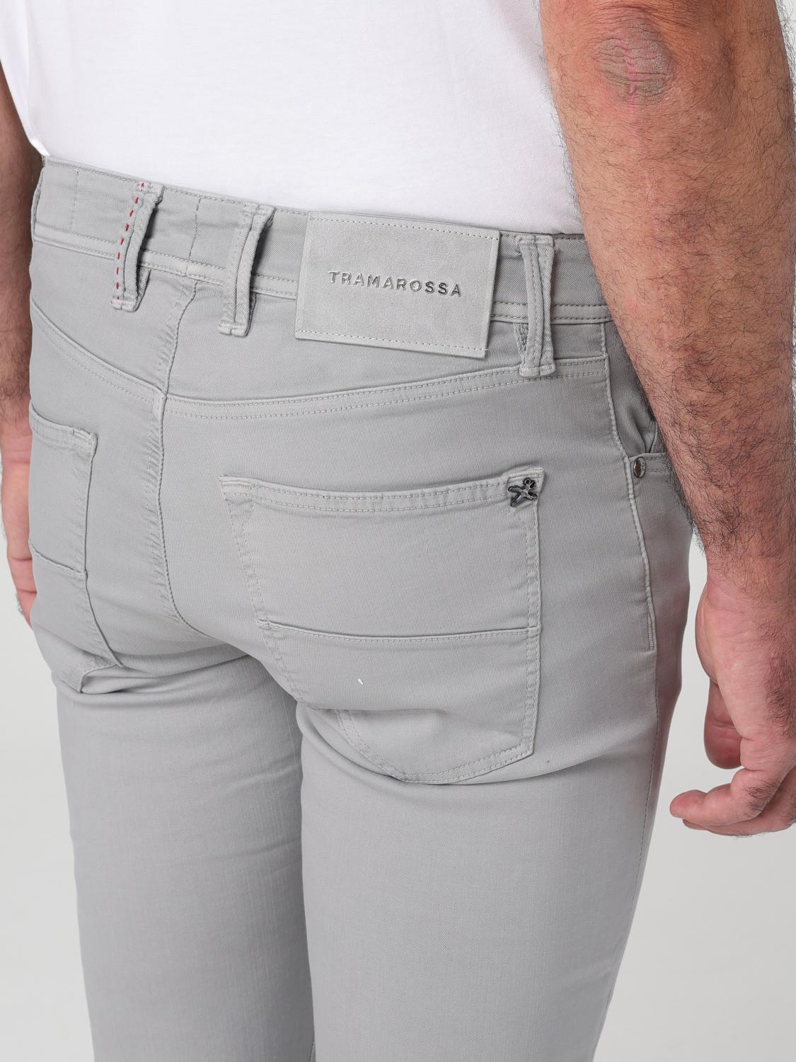TRAMAROSSA JEANS: Jeans hombre Tramarossa, Musgo - Img 3