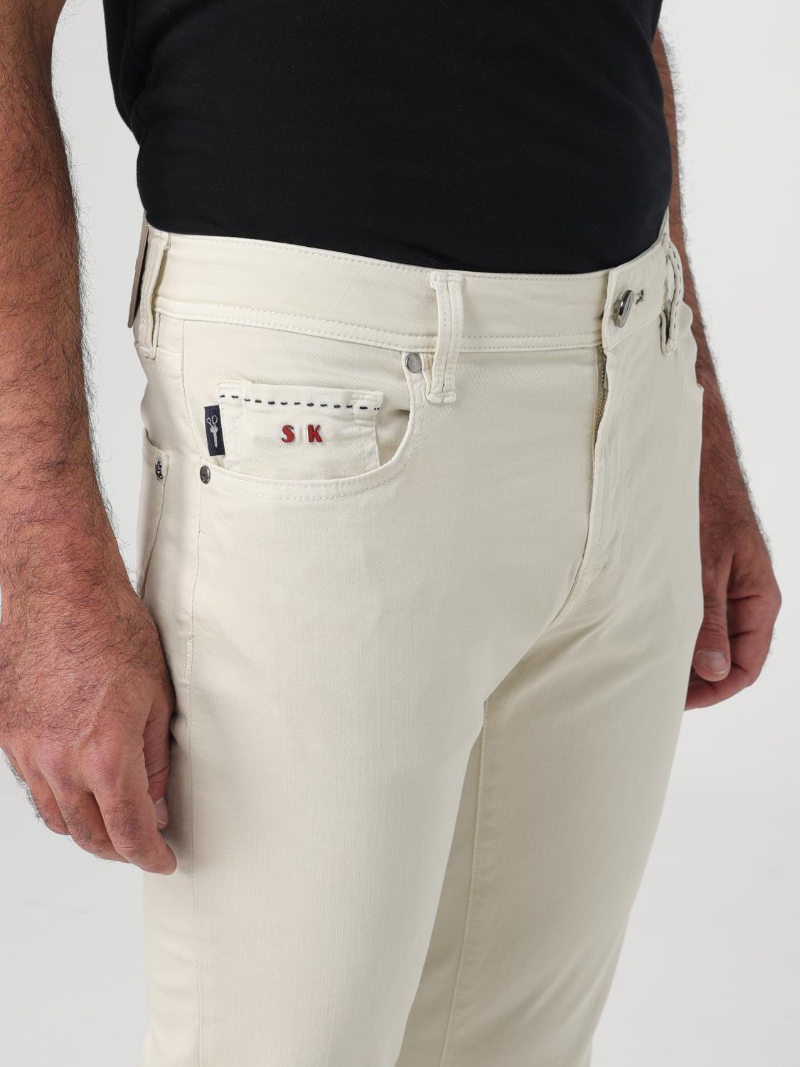 TRAMAROSSA JEANS: Jeans hombre Tramarossa, Mantequilla - Img 3
