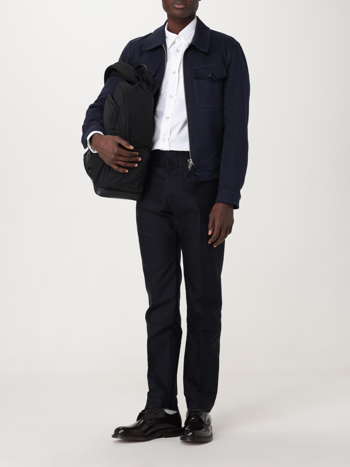 TOM FORD PANTALONI: Pantalone chino Tom Ford in gabardine di cotone, Blue - Img 2