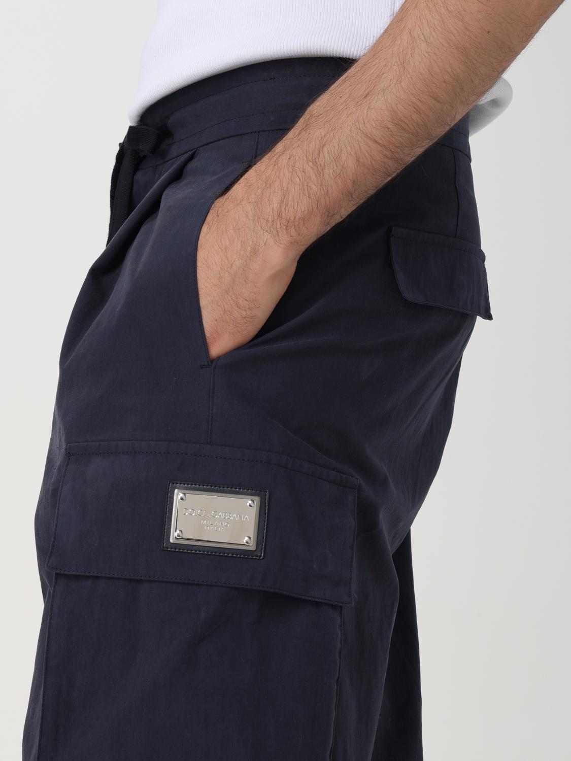 DOLCE & GABBANA TROUSERS: Trousers men Dolce & Gabbana, Blue - Img 4