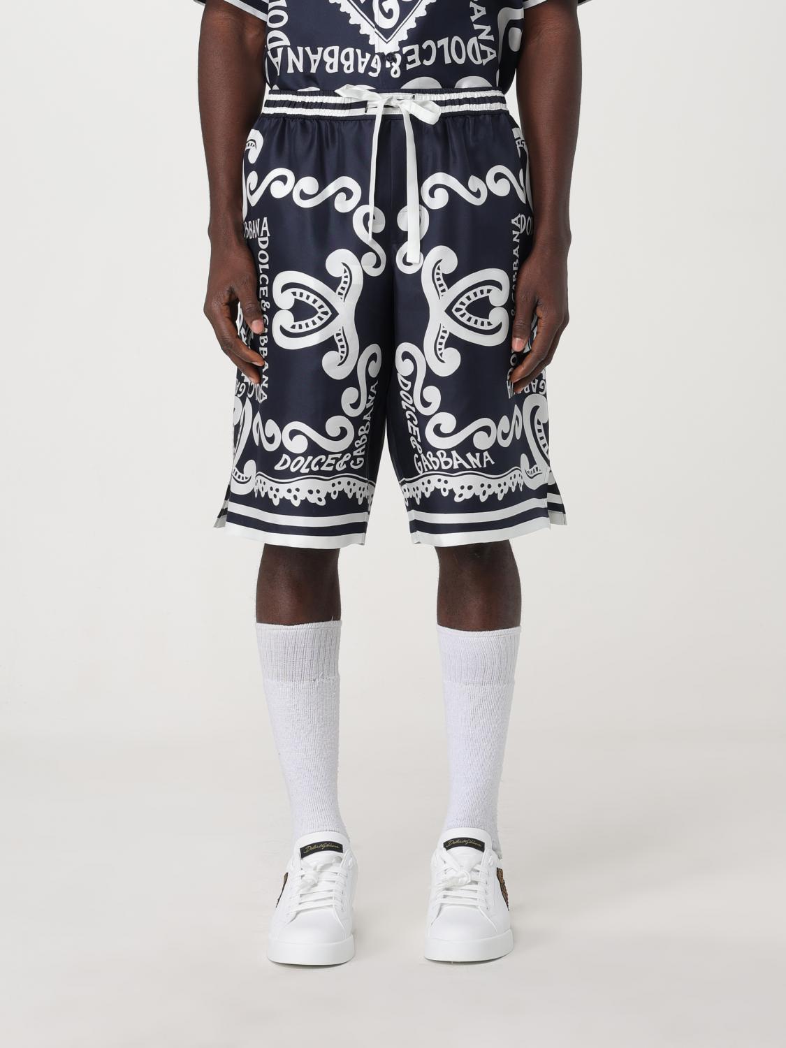 DOLCE & GABBANA SHORTS: Pants men Dolce & Gabbana, Multicolor - Img 1
