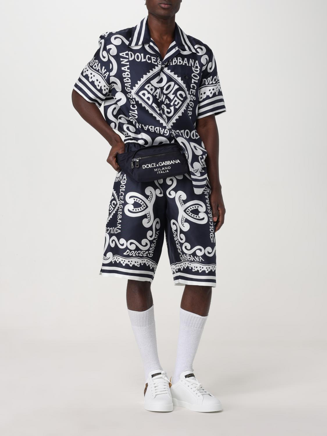 DOLCE & GABBANA SHORTS: Pants men Dolce & Gabbana, Multicolor - Img 2