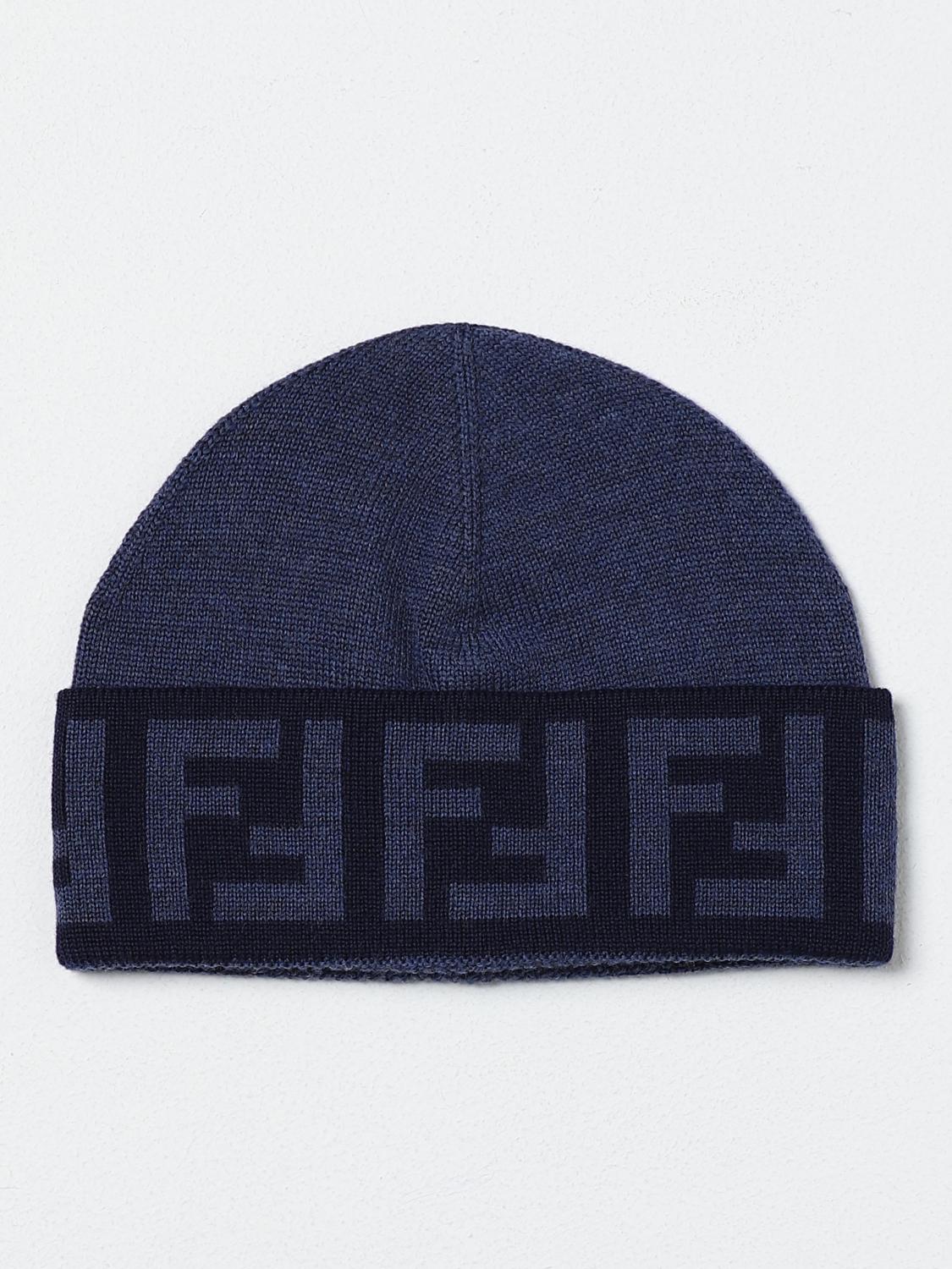 Fendi Hat men - Blue | FXQ955AMR5 | GIGLIO.COM