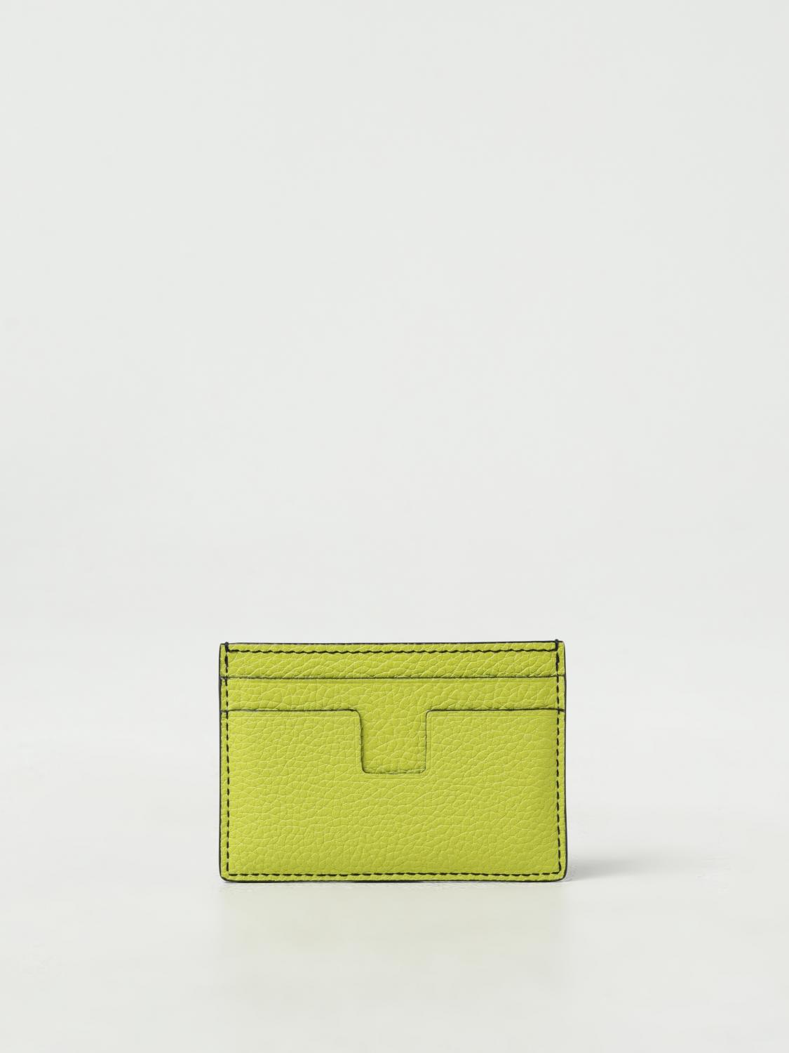 Tom Ford grained leather credit card holder - Black | Y0232LCL326S
