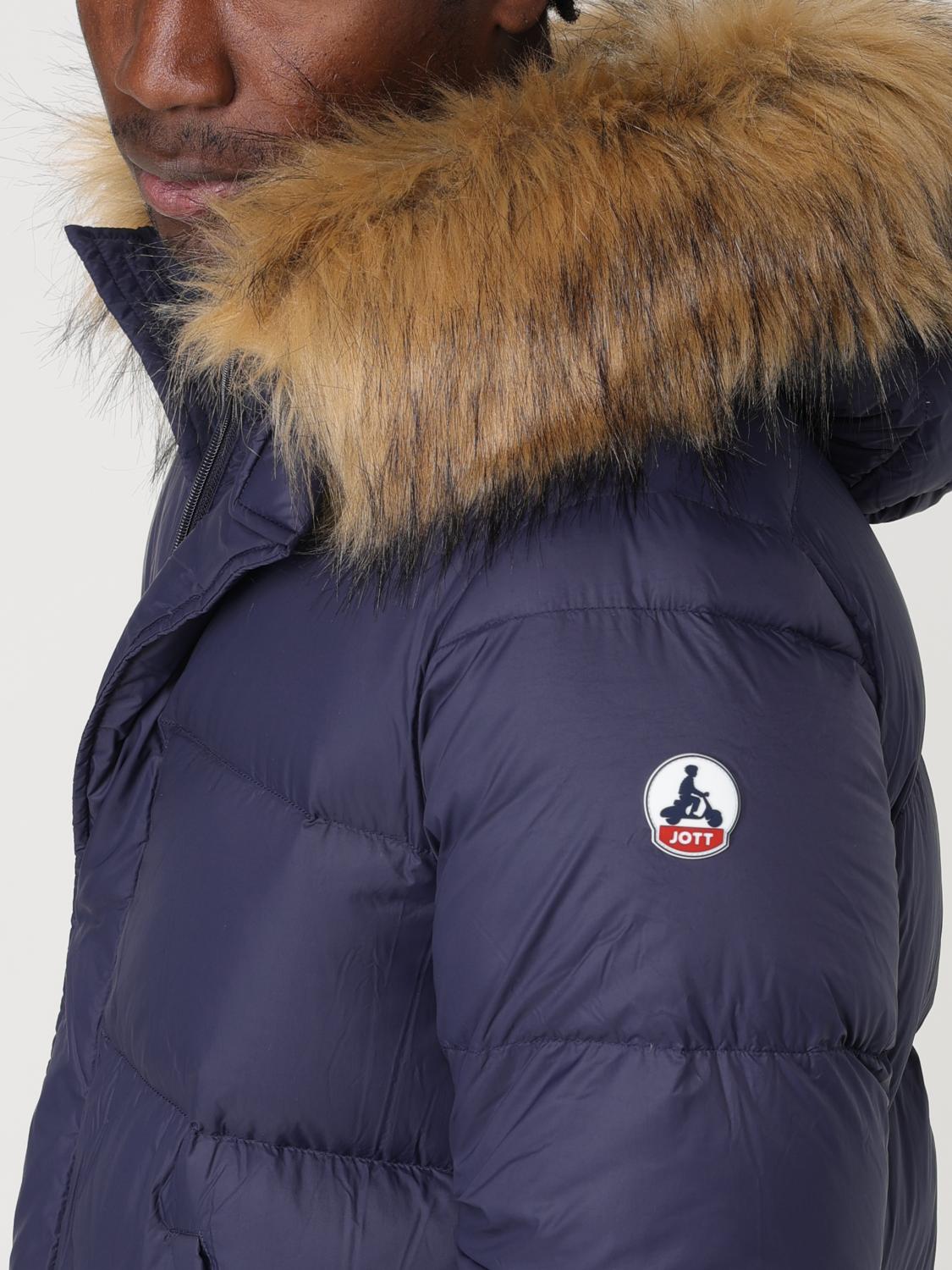 JOTT JACKET: Jott padded nylon down jacket, Blue - Img 4