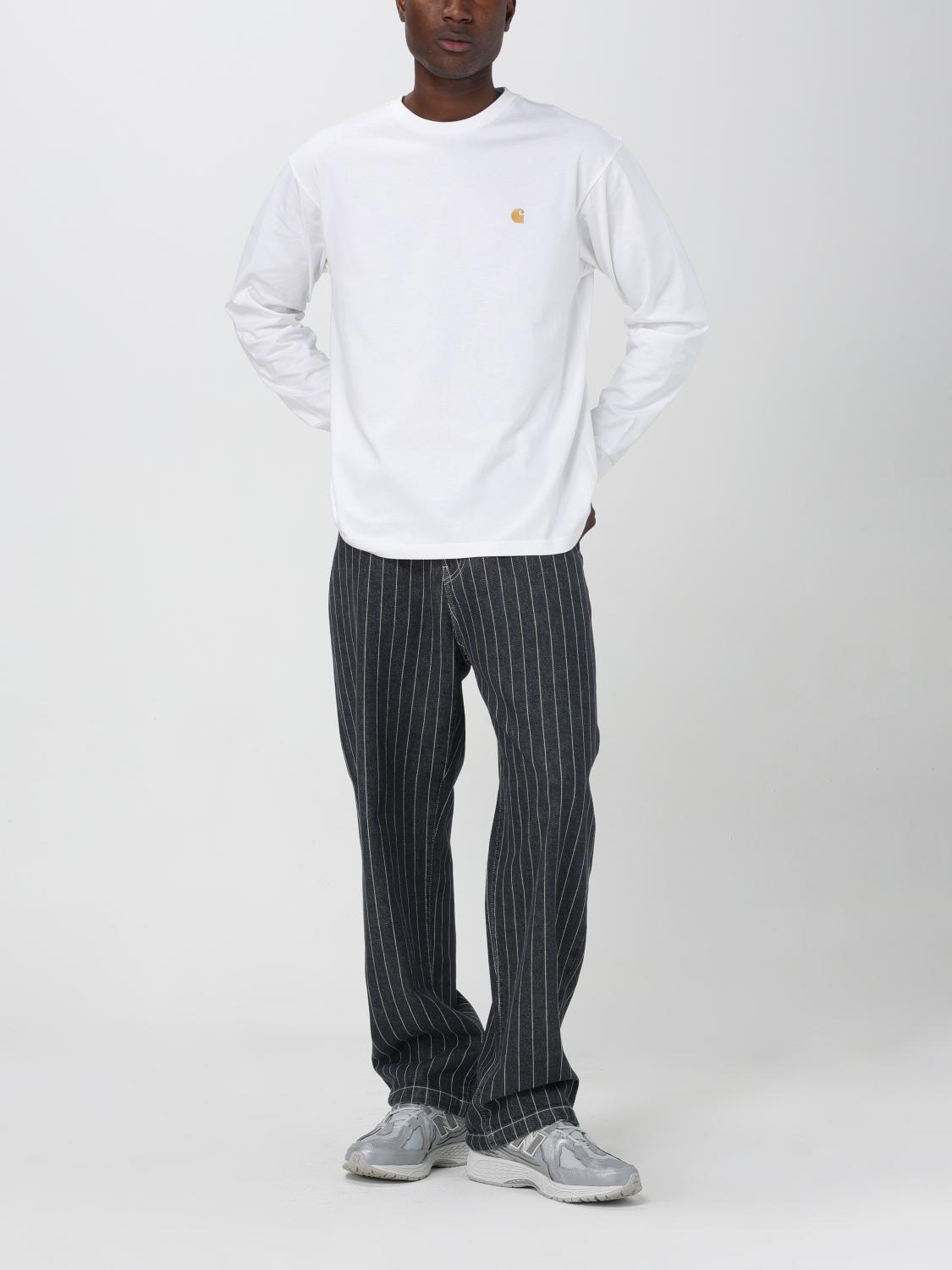 CARHARTT WIP ジーンズ: パンツ メンズ Carhartt Wip, ブラック - Img 2