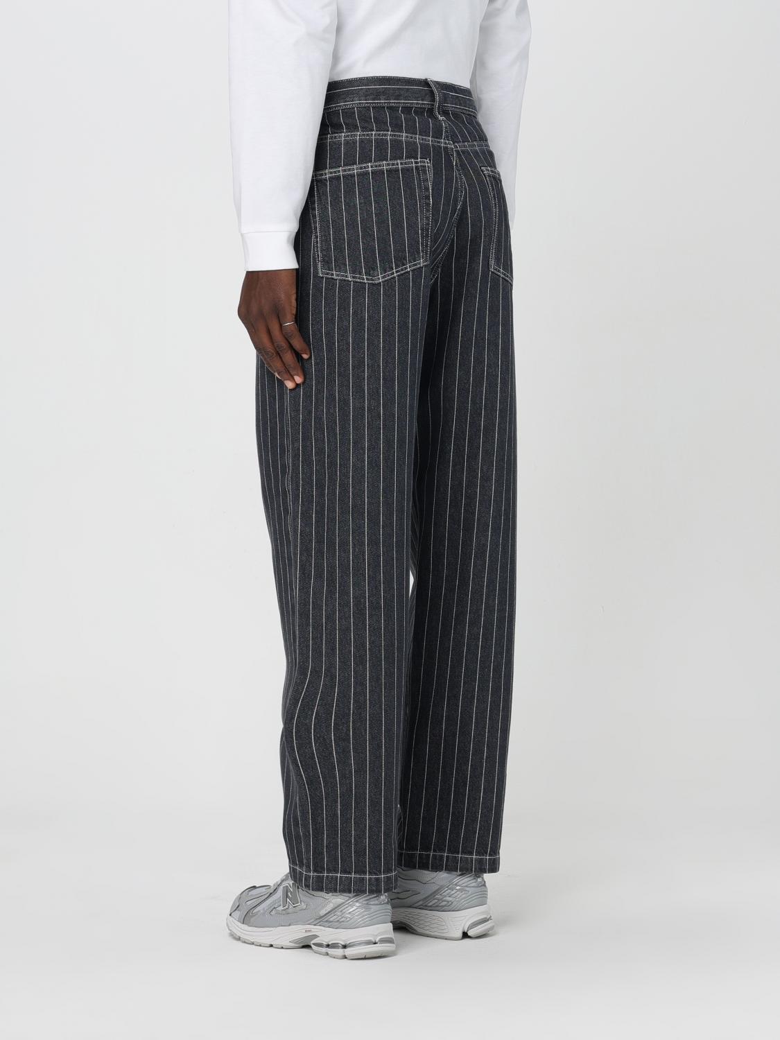 CARHARTT WIP ジーンズ: パンツ メンズ Carhartt Wip, ブラック - Img 3