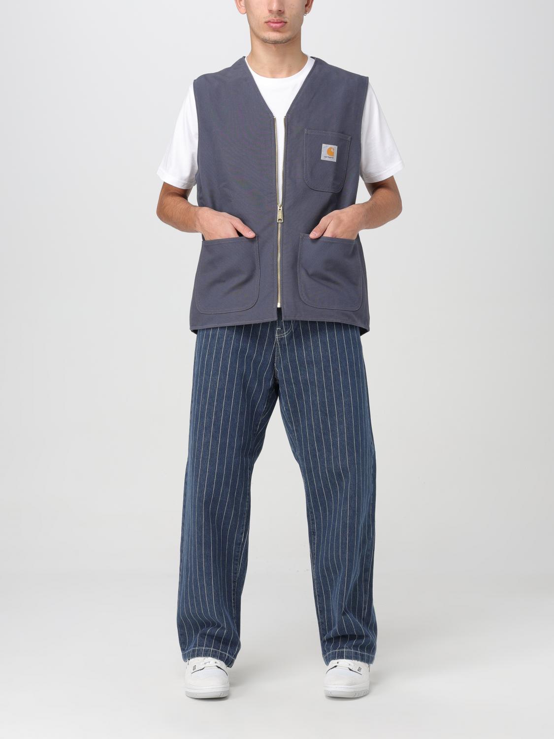 CARHARTT WIP 청바지: 팬츠 남성 Carhartt Wip, 블루 - Img 2