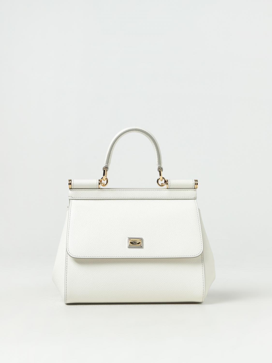 DOLCE & GABBANA HANDBAG: Handbag woman Dolce & Gabbana, White - Img 1