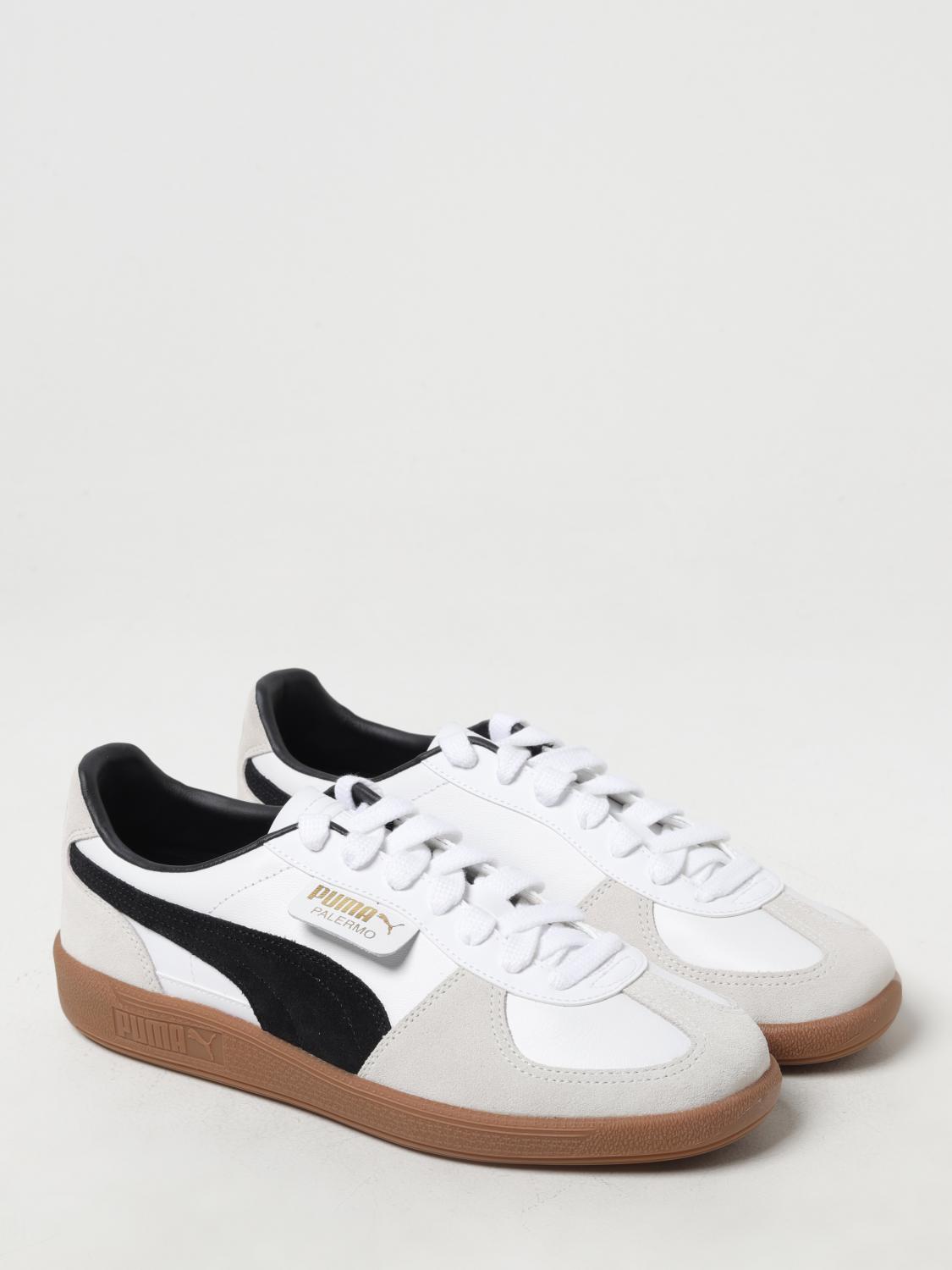 PUMA SNEAKERS: Puma Palermo sneakers in suede, White - Img 2