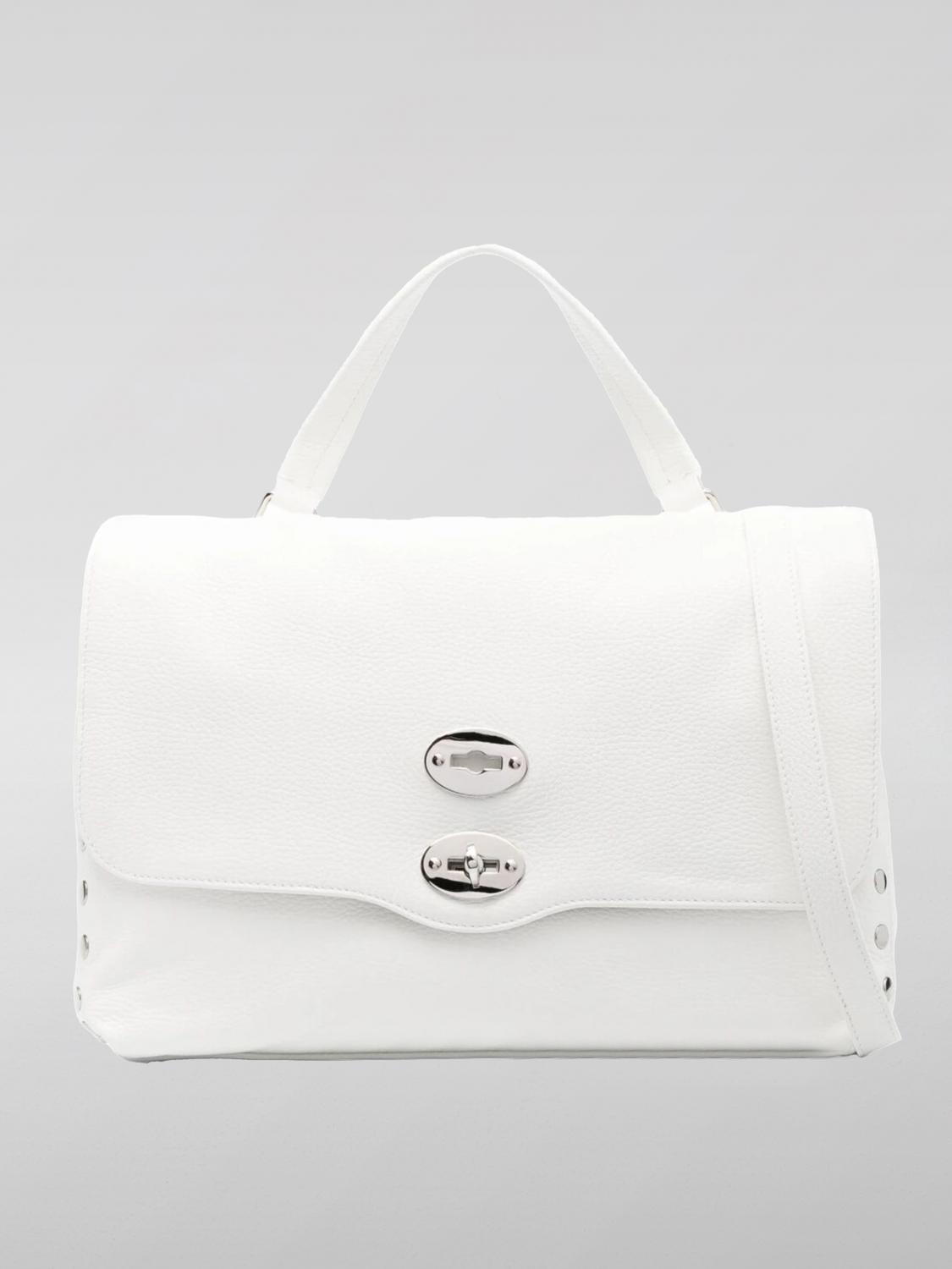 ショルダーバッグ・ポシェット ZANELLATO Woman Shoulder bag White 0680100050000MEDIA Z1190 Bag Zanellato Postina Daily S white | H-Brands