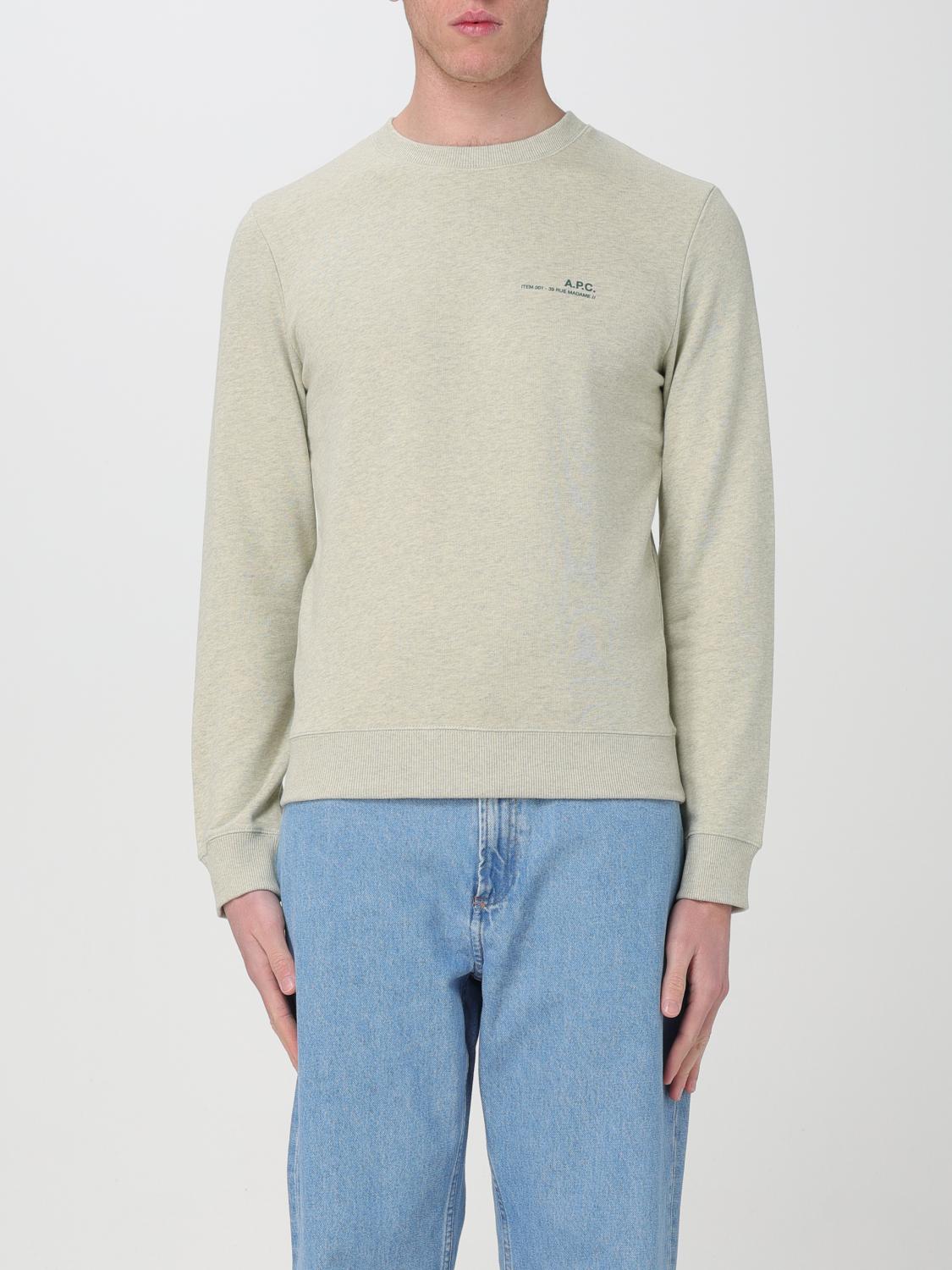 A.P.C. SUDADERA: Sudadera hombre A.P.C., Marfil - Img 1