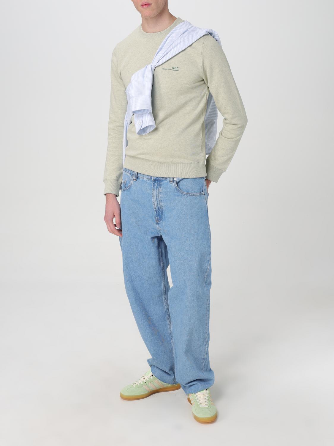 A.P.C. SUDADERA: Sudadera hombre A.P.C., Marfil - Img 2