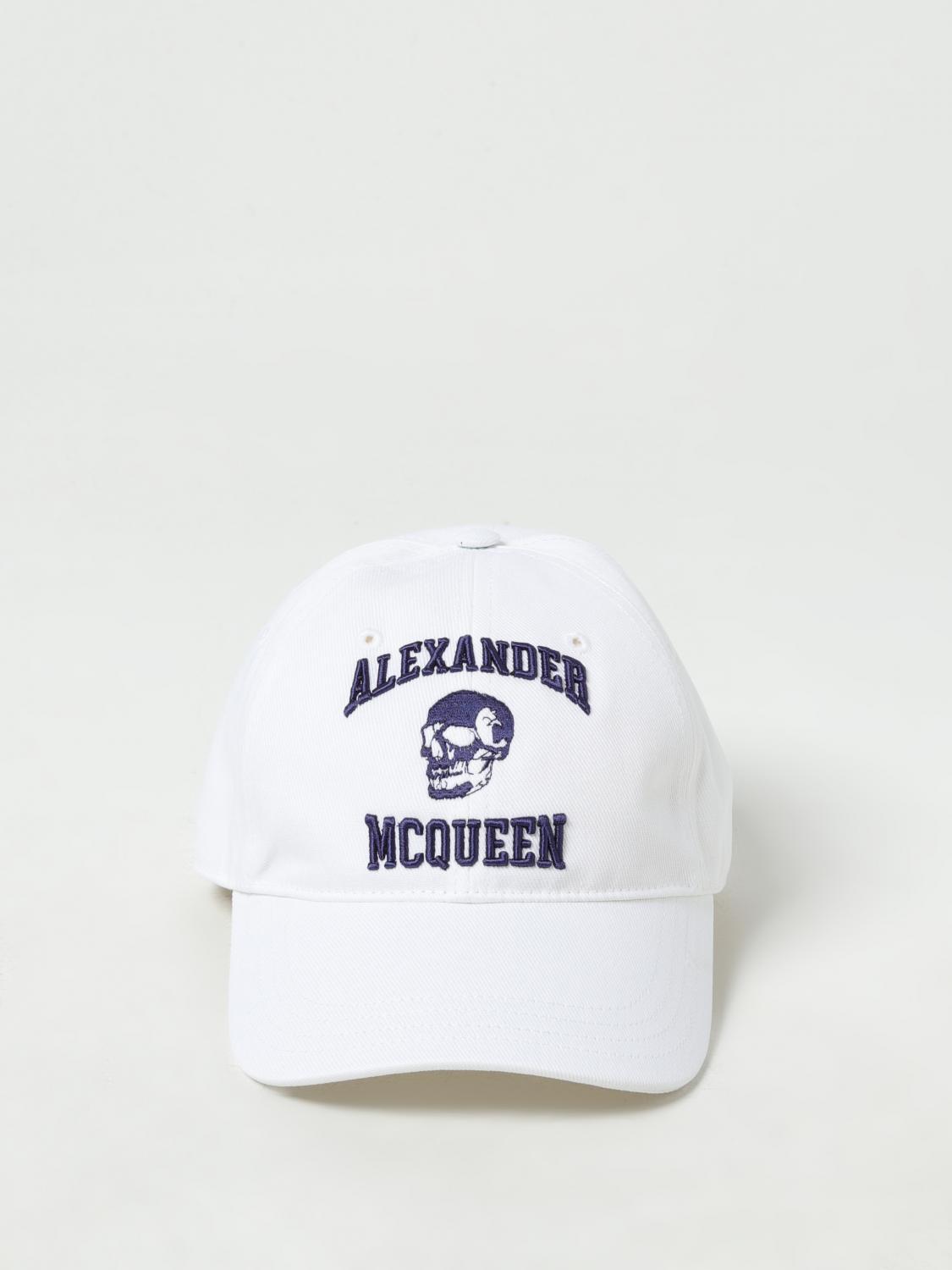 MCQUEEN 모자: 모자 남성 McQueen, 화이트 - Img 2