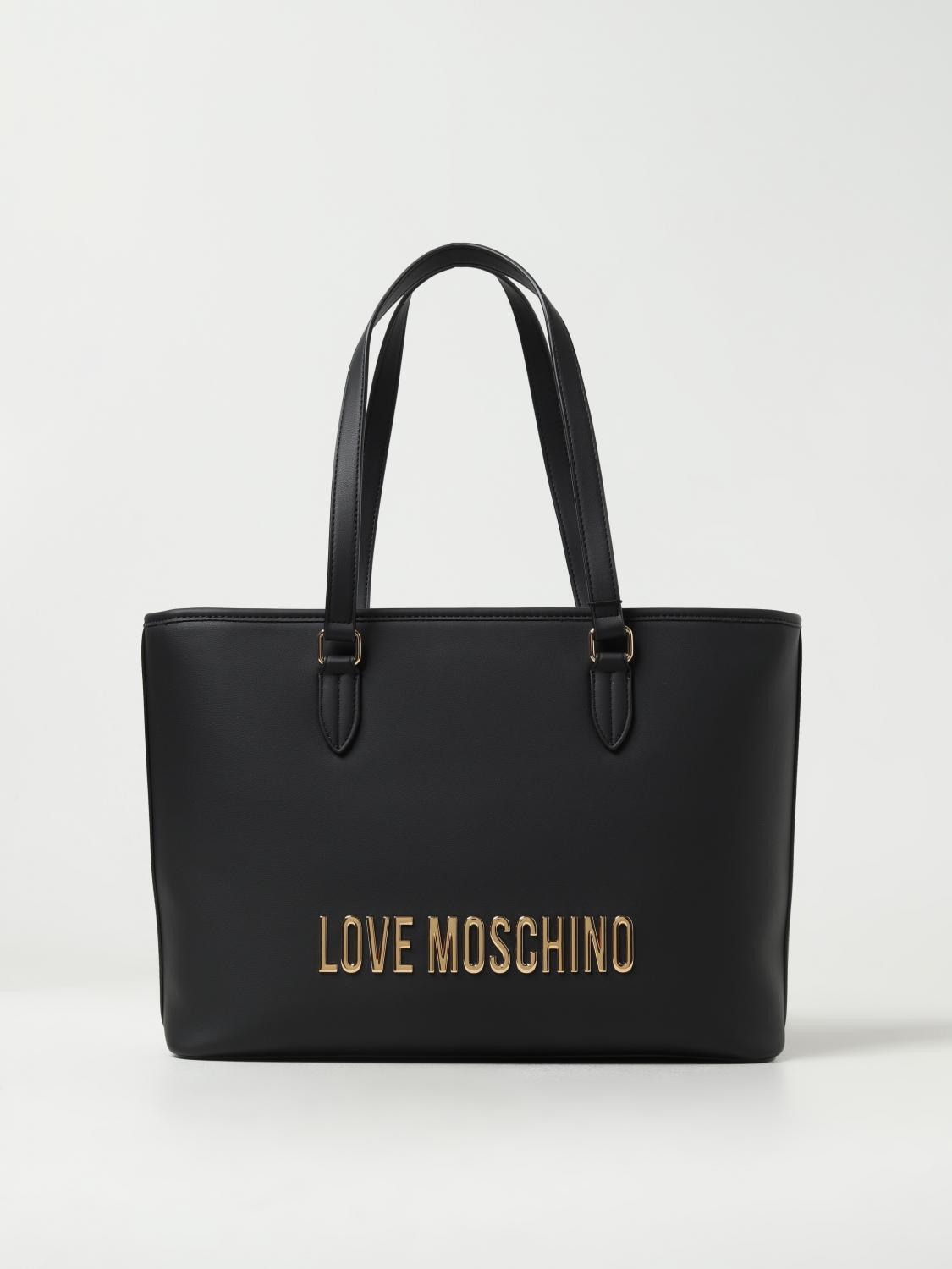 LOVE MOSCHINO: Shoulder bag woman - Black | Love Moschino