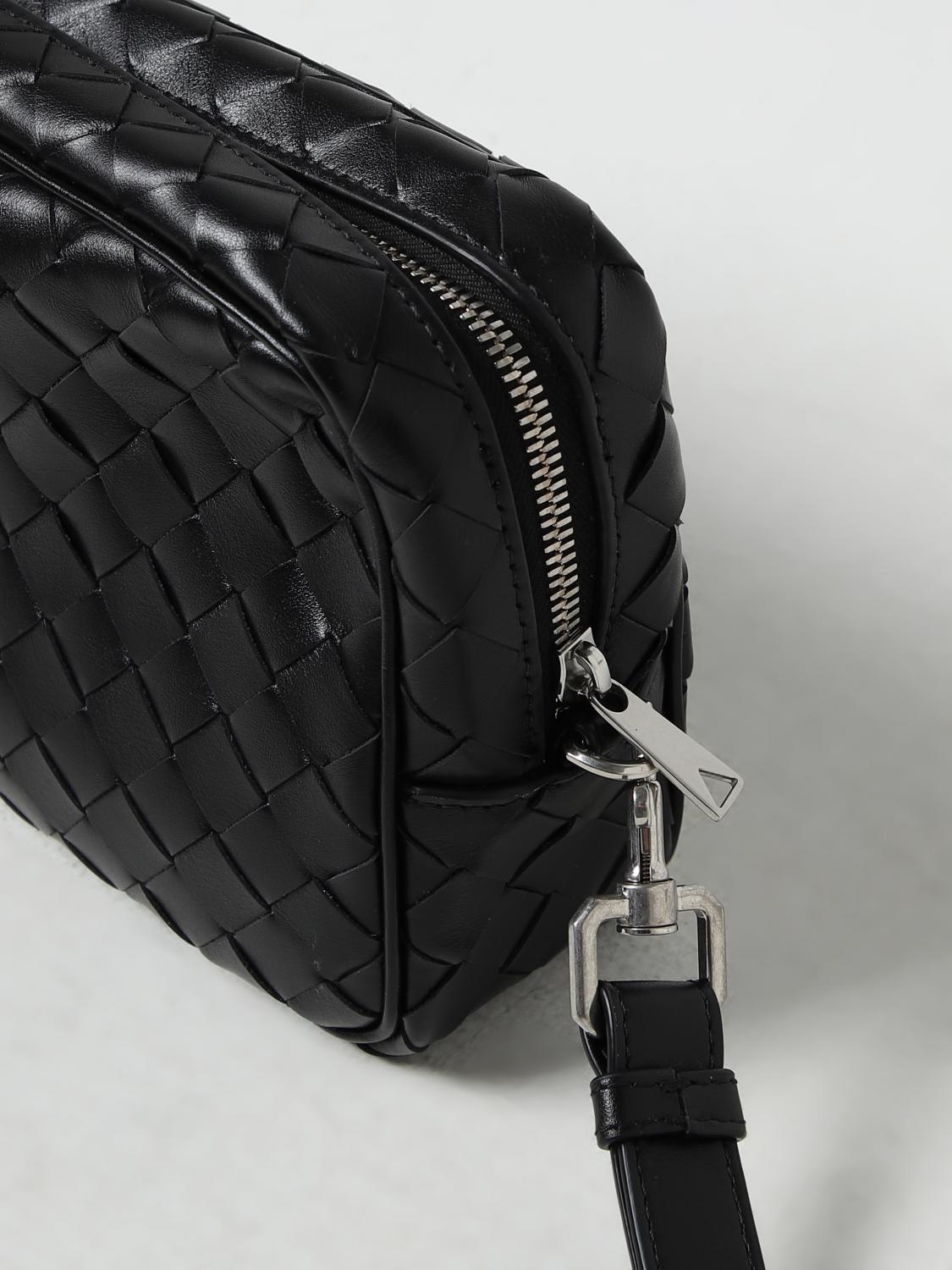 BOTTEGA VENETA PORTADOCUMENTI: Clutch Intrecciato Bottega Veneta in nappa intrecciata, Nero - Img 3