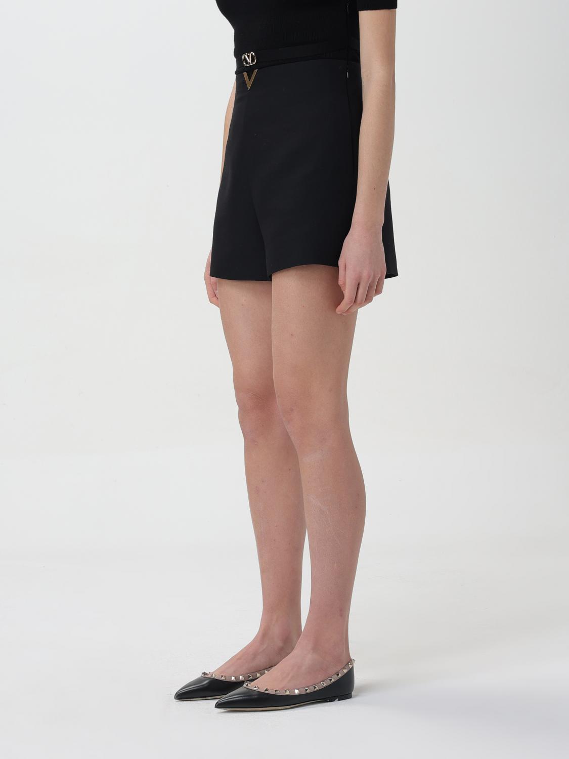 VALENTINO：ショートパンツ レディース - ブラック | GIGLIO.COM