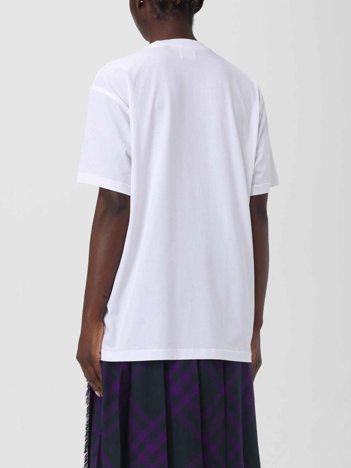 Tシャツ・カットソー BURBERRY Woman T-Shirt White 8073029 BURBERRY: T-shirt woman - White | Burberry t-shirt 8073029