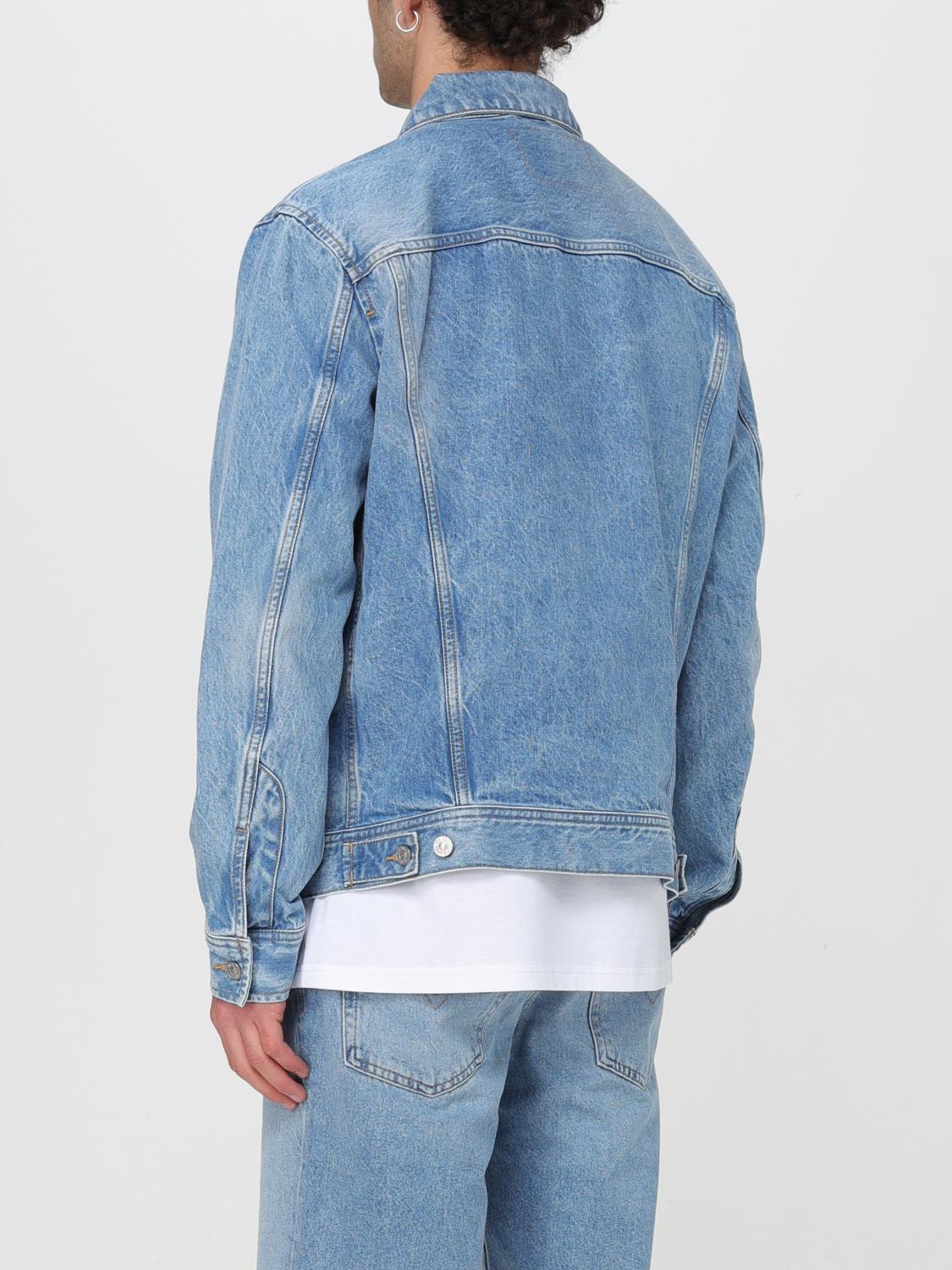 DIESEL JACKET: Jacket men Diesel, Denim - Img 3