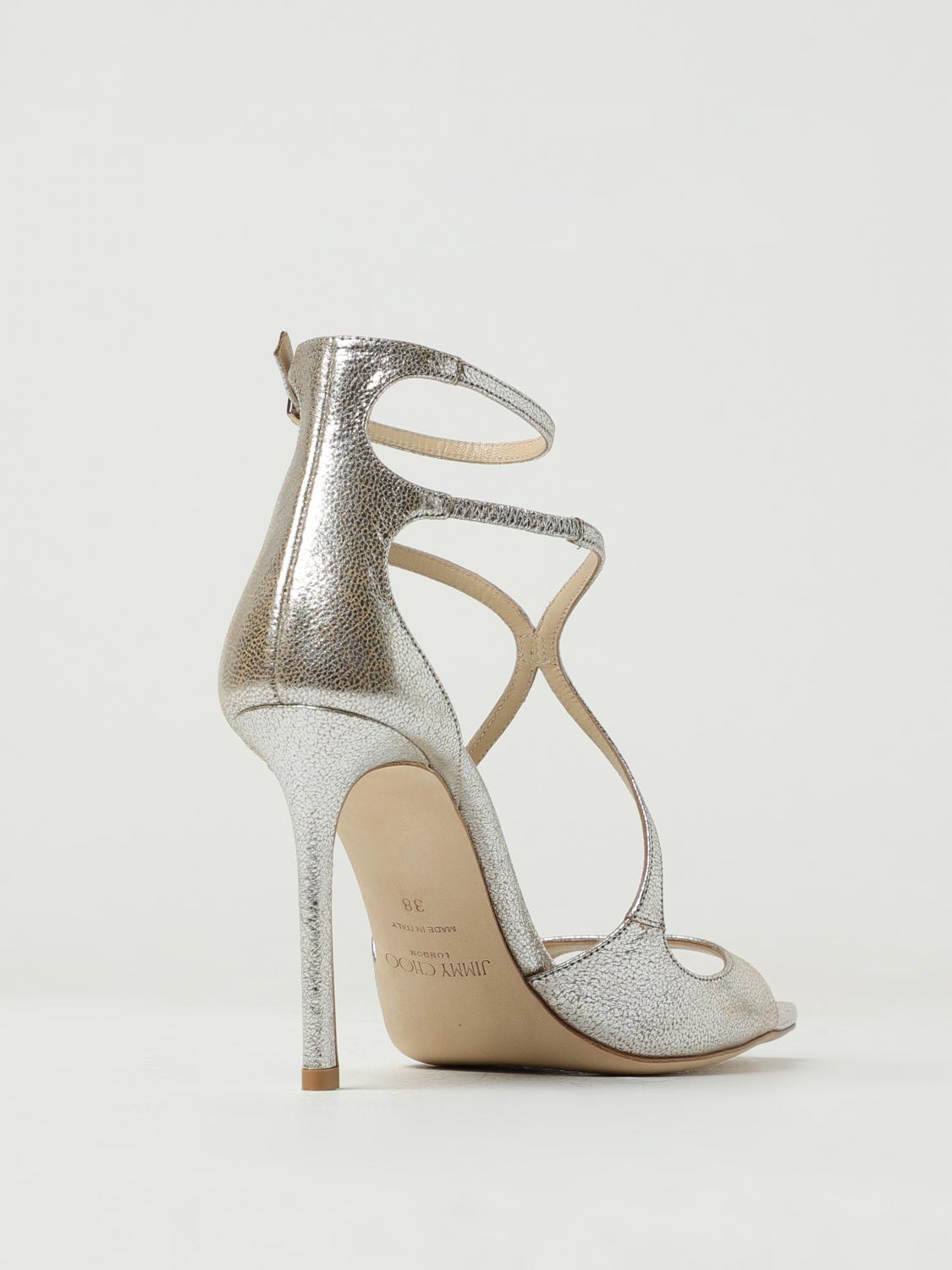 Jimmy Choo Shoes woman - Gold | AZIA 95 GLE | GIGLIO.COM