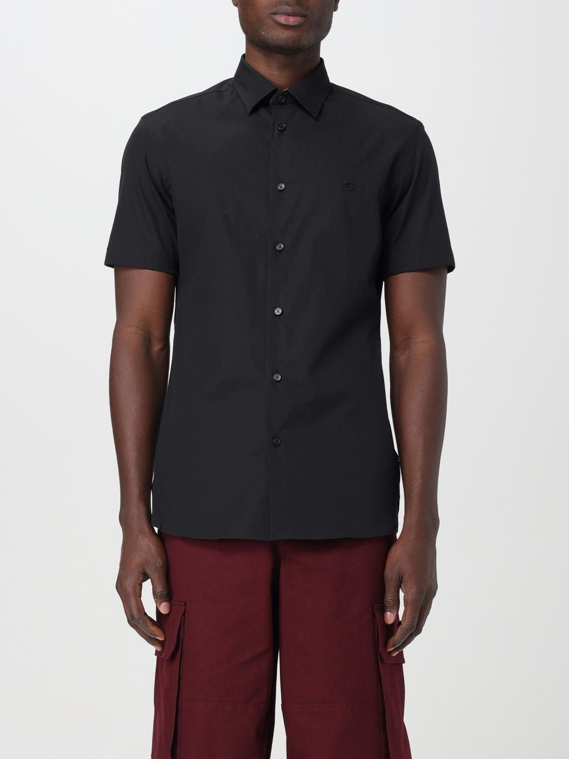 BURBERRY HEMD: Hemd herren Burberry, Schwarz - Img 1