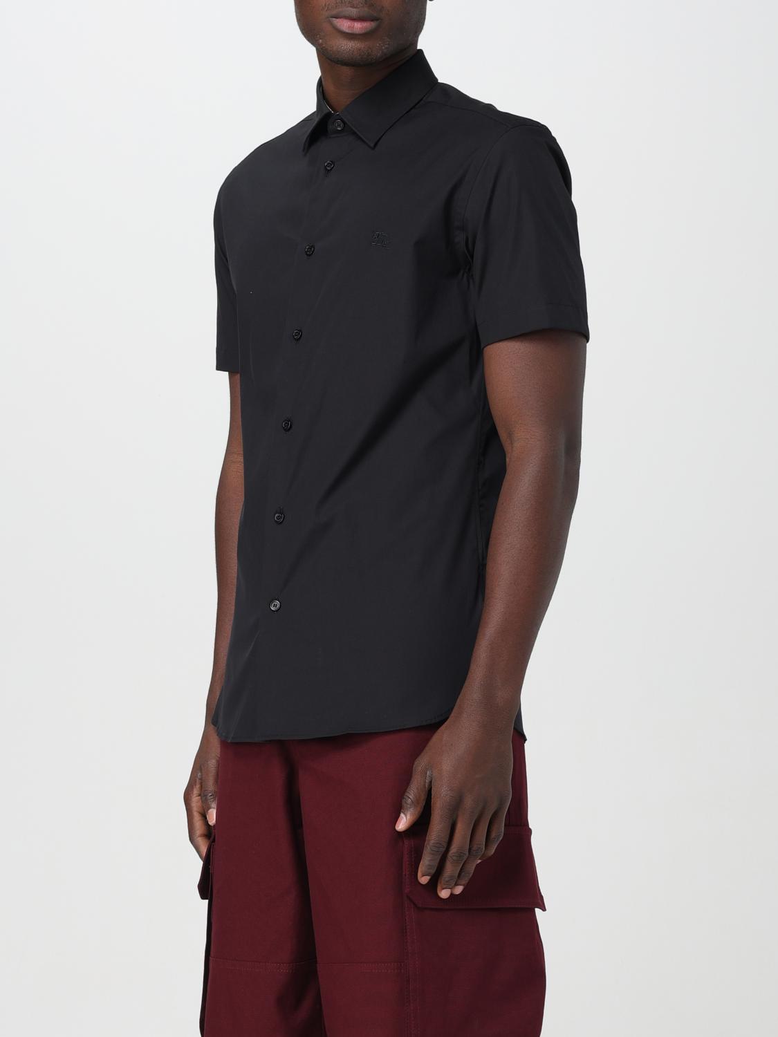BURBERRY HEMD: Hemd herren Burberry, Schwarz - Img 4