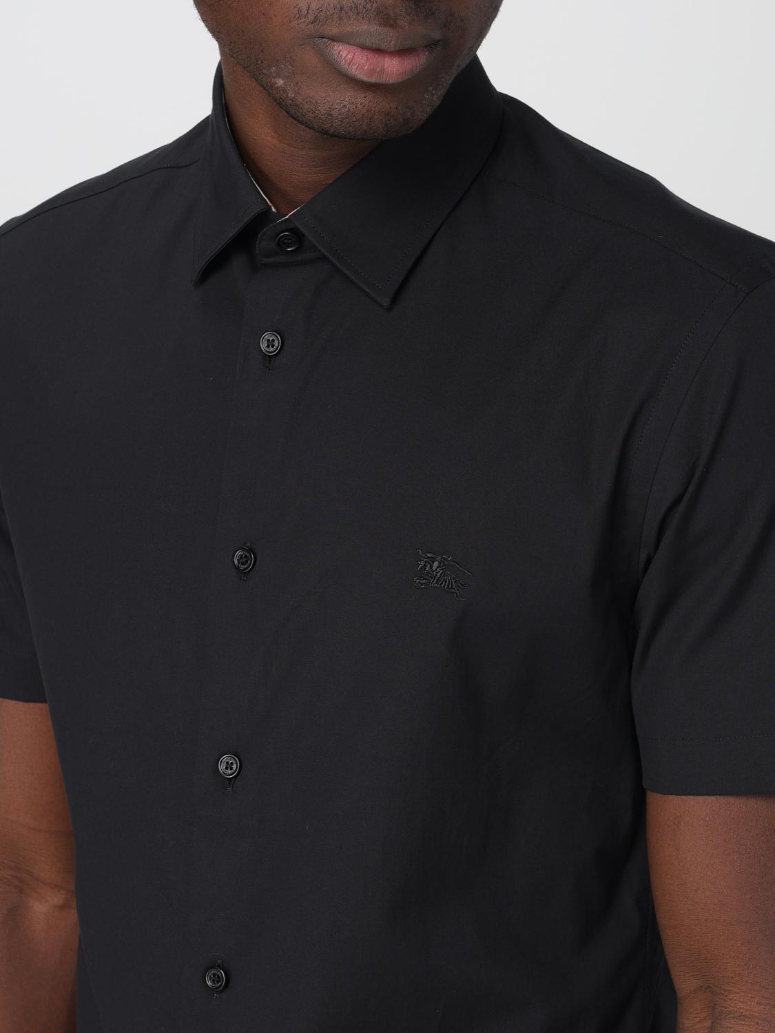 BURBERRY HEMD: Hemd herren Burberry, Schwarz - Img 5