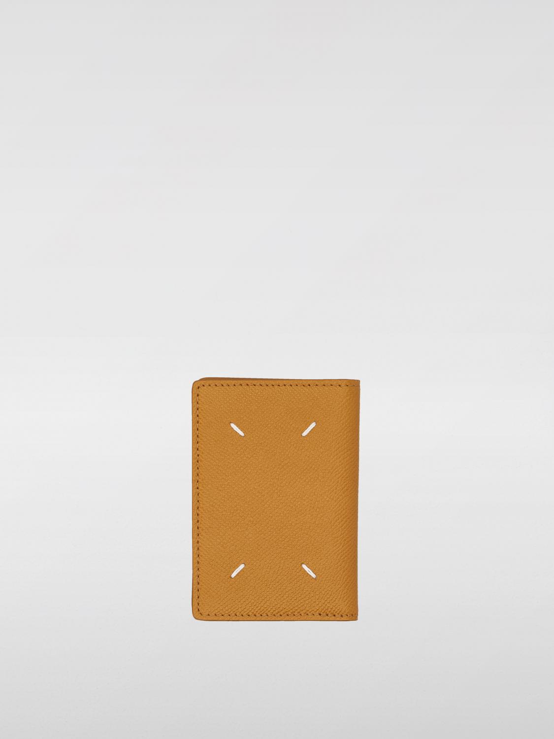 MAISON MARGIELA WALLET: Wallet men Maison Margiela, Mustard - Img 3