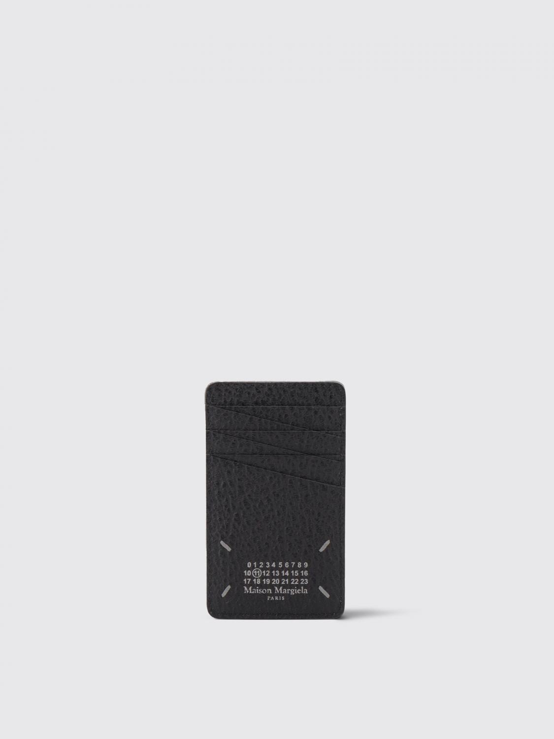 MAISON MARGIELA: Wallet men - Black | Maison Margiela wallet SA1VX0017P4455  online at GIGLIO.COM